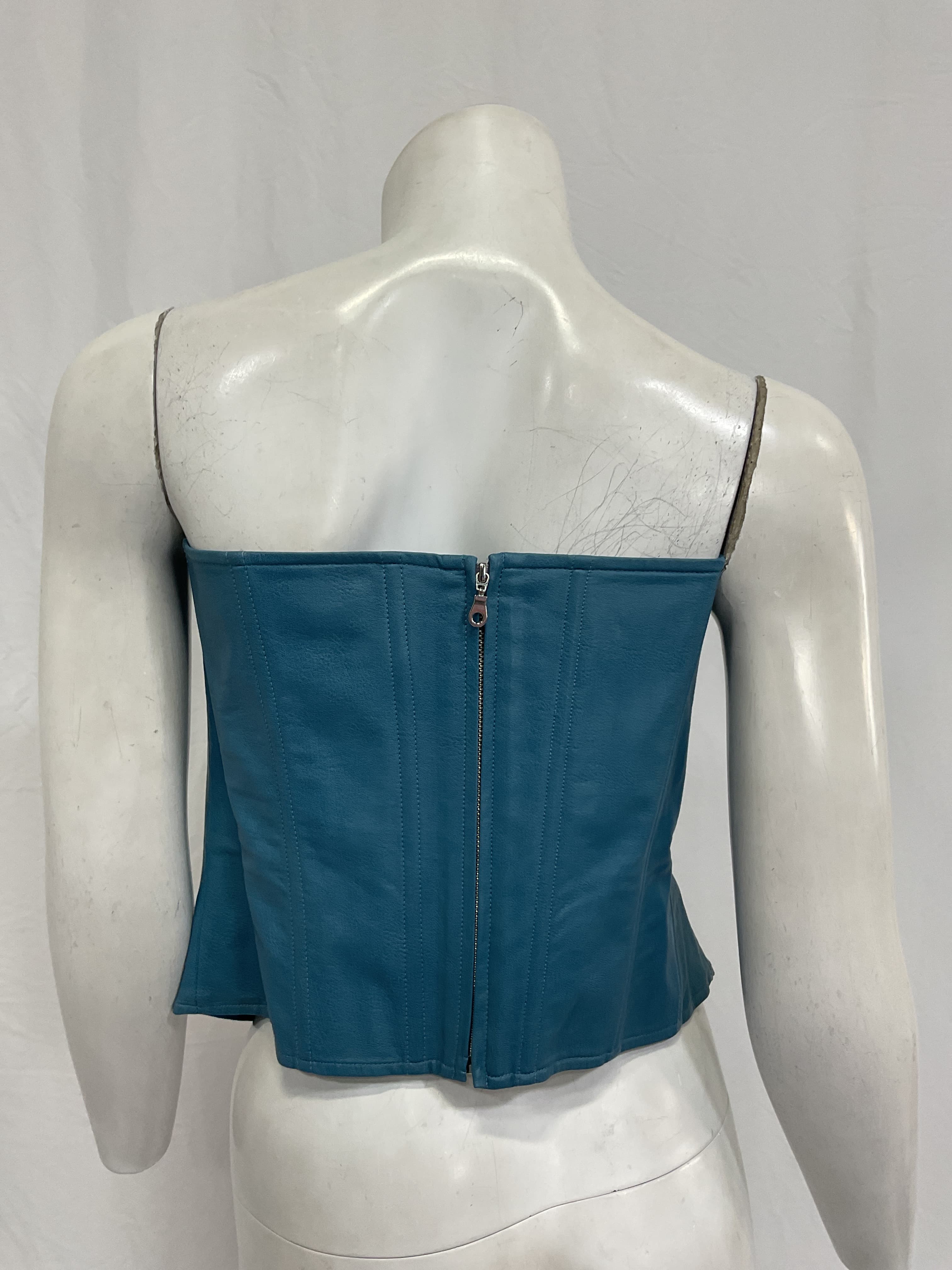 Leia Vegan Leather Corset - Image 4