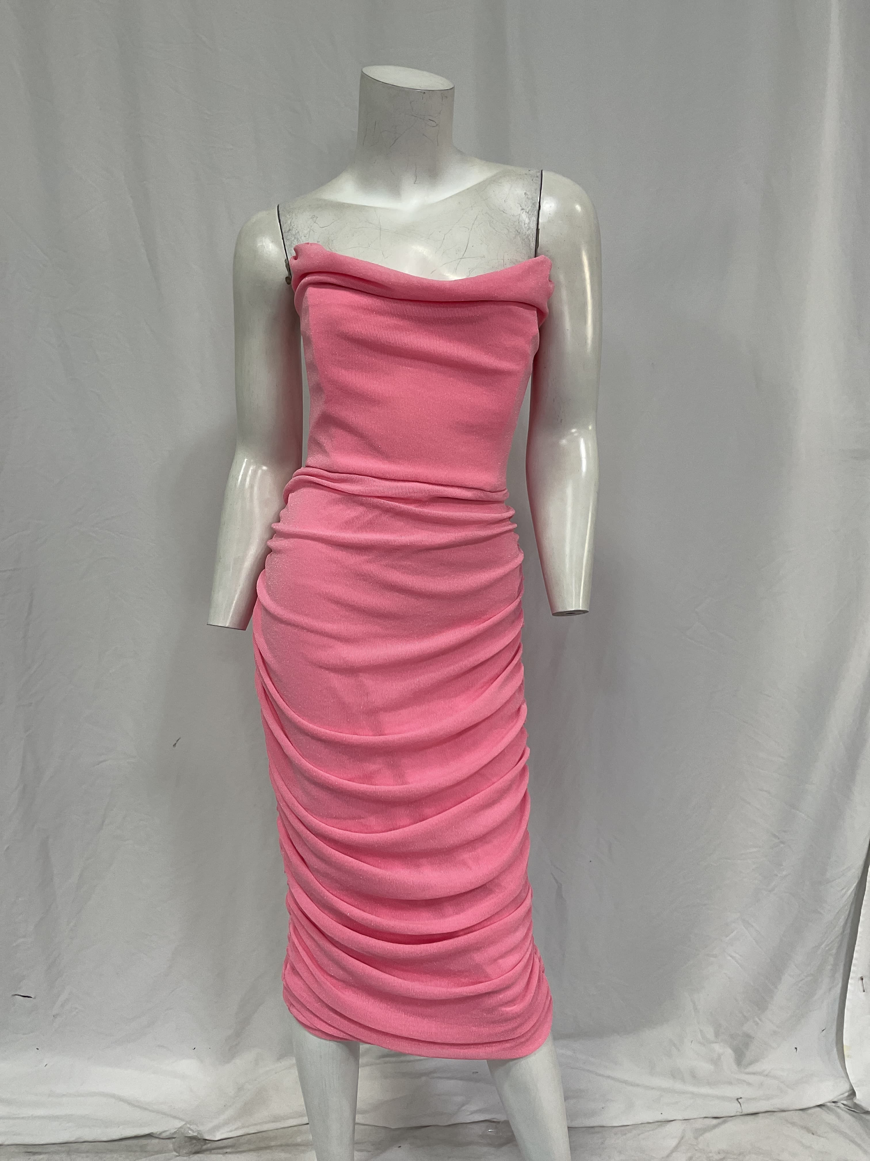 Michael Costello X Revolve India Midi Dress In Pink - Image 2