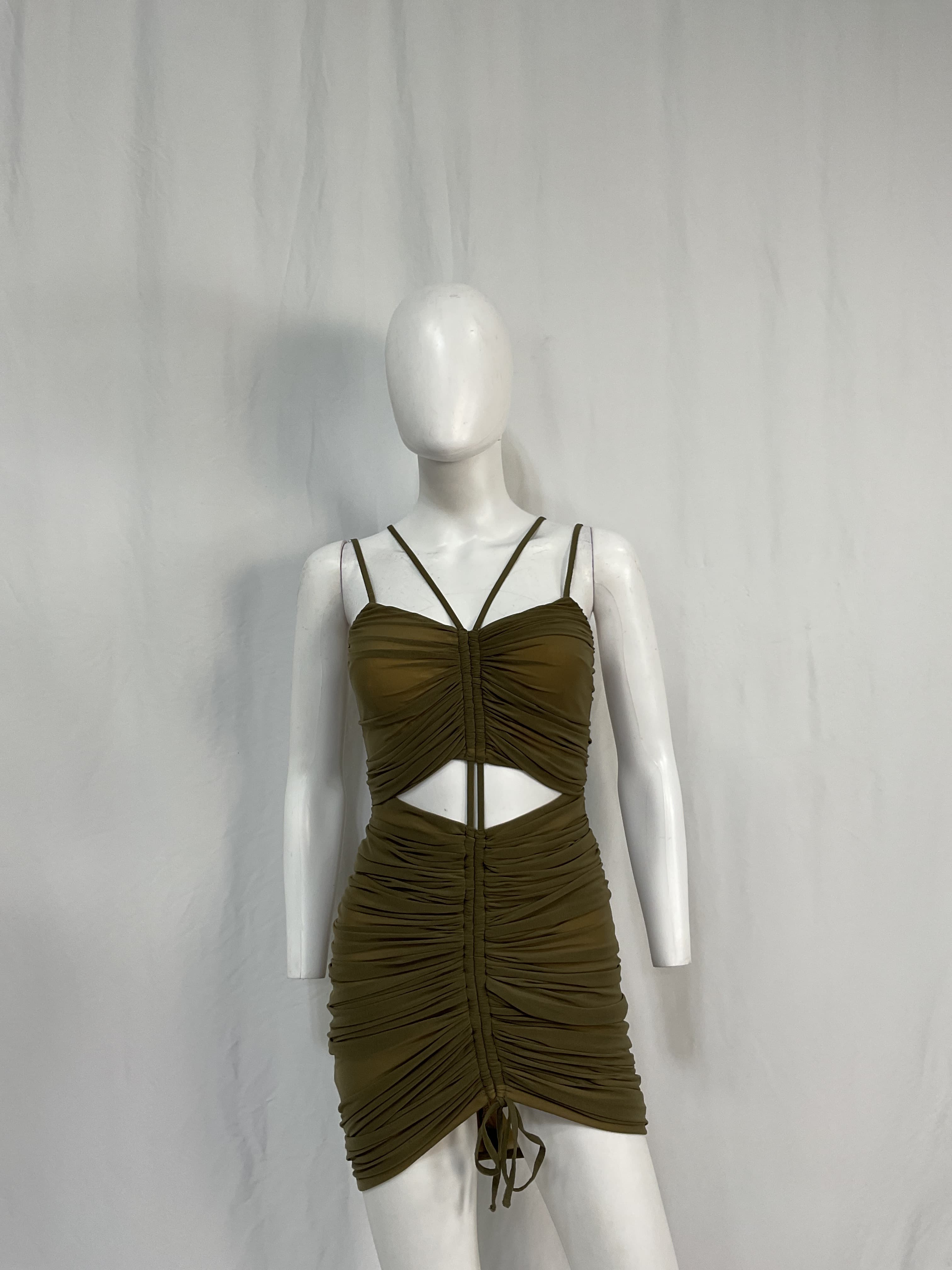 Michael Costello X Revolve Danika Mini Dress In Green - Image 2