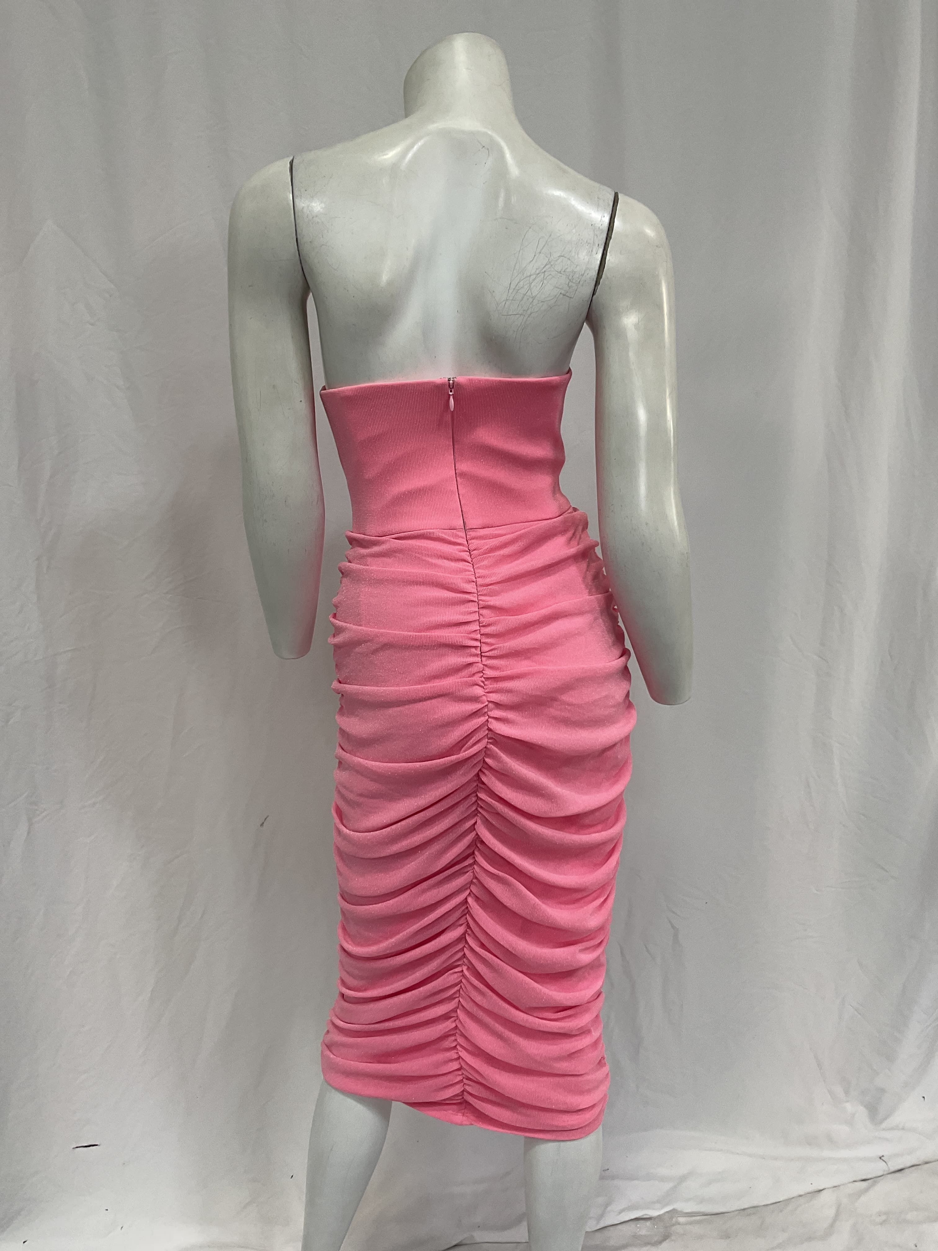 Michael Costello X Revolve India Midi Dress In Pink - Image 4