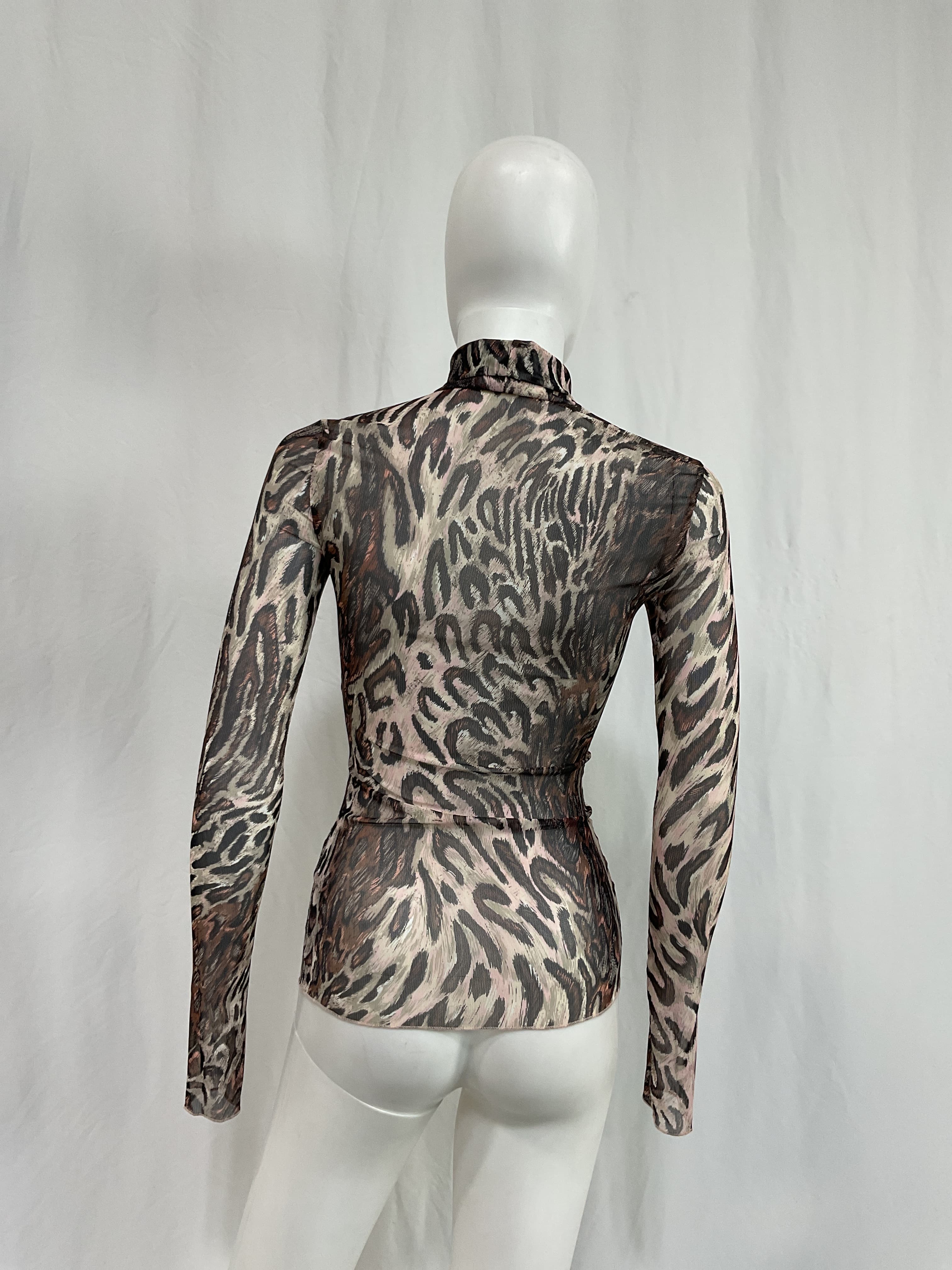 Asher Recycled Mesh Long Sleeve Top - Image 3