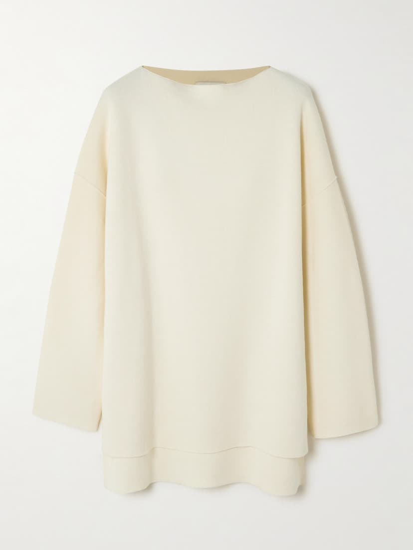 Oversized Pima Cotton Sweater - Image 1