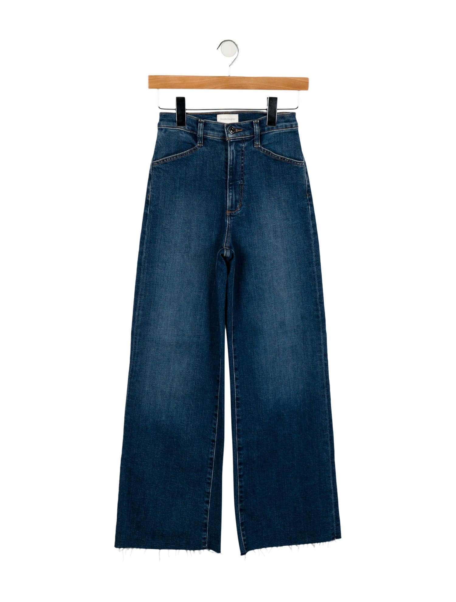 High-Rise Wide Leg Jeans - Image 1