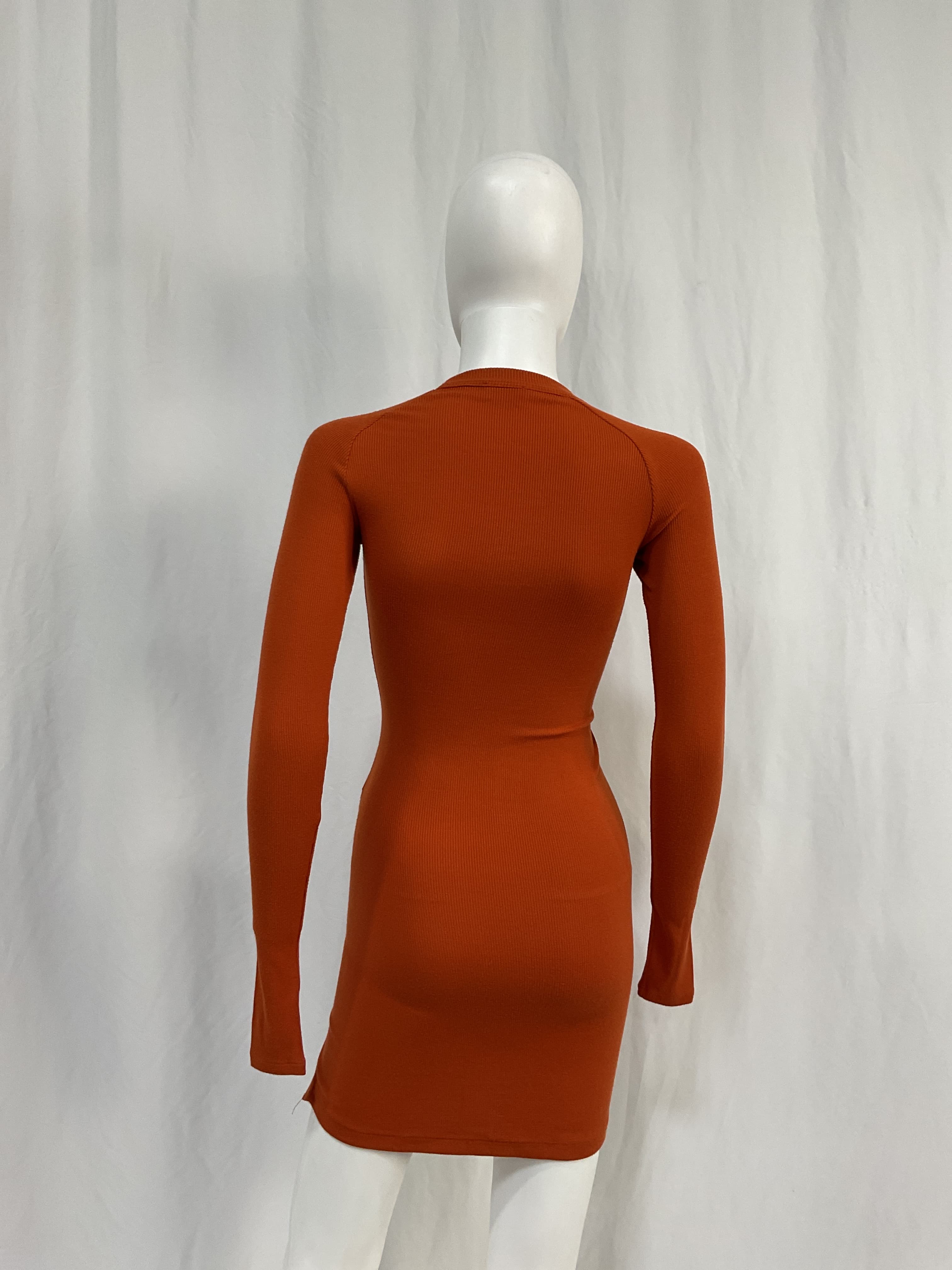 Pratt Mini Dress In Amber - Image 3