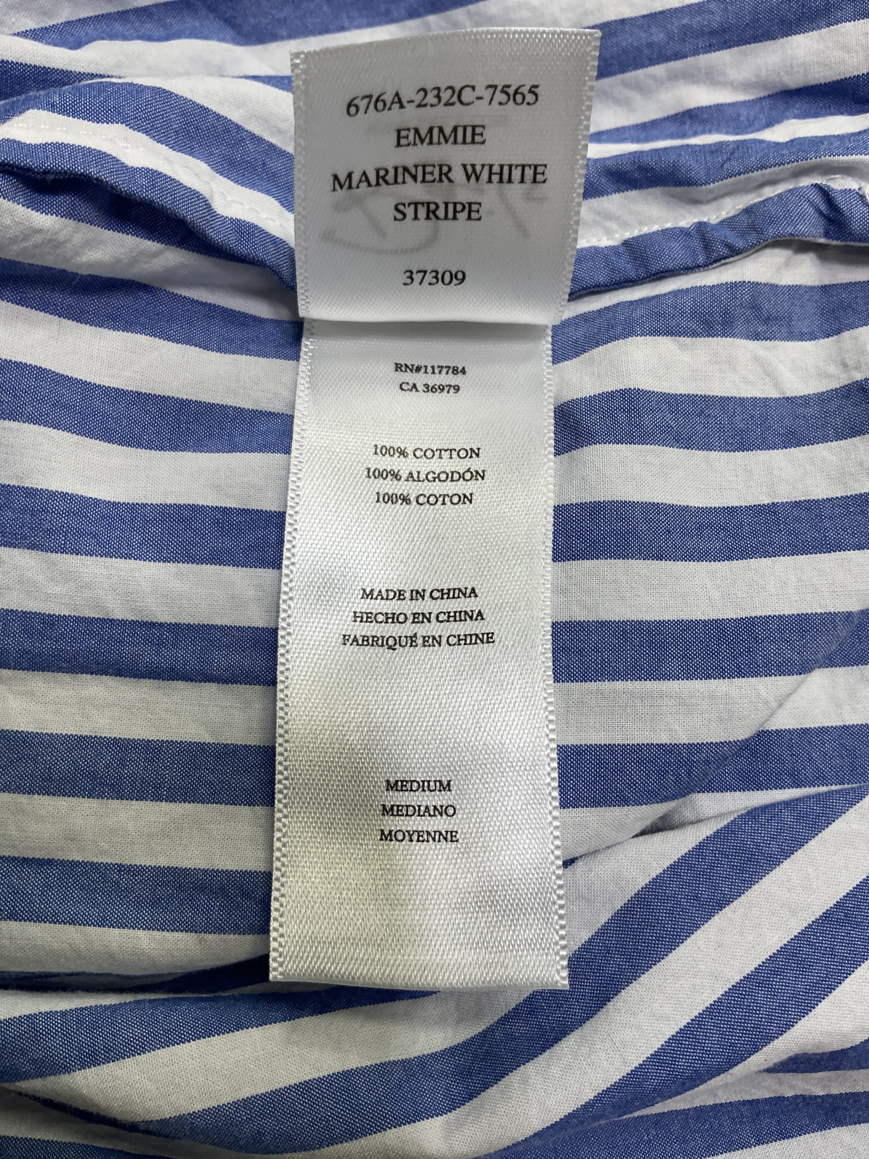 Emmie Pant - Mariner White Stripe - Image 3