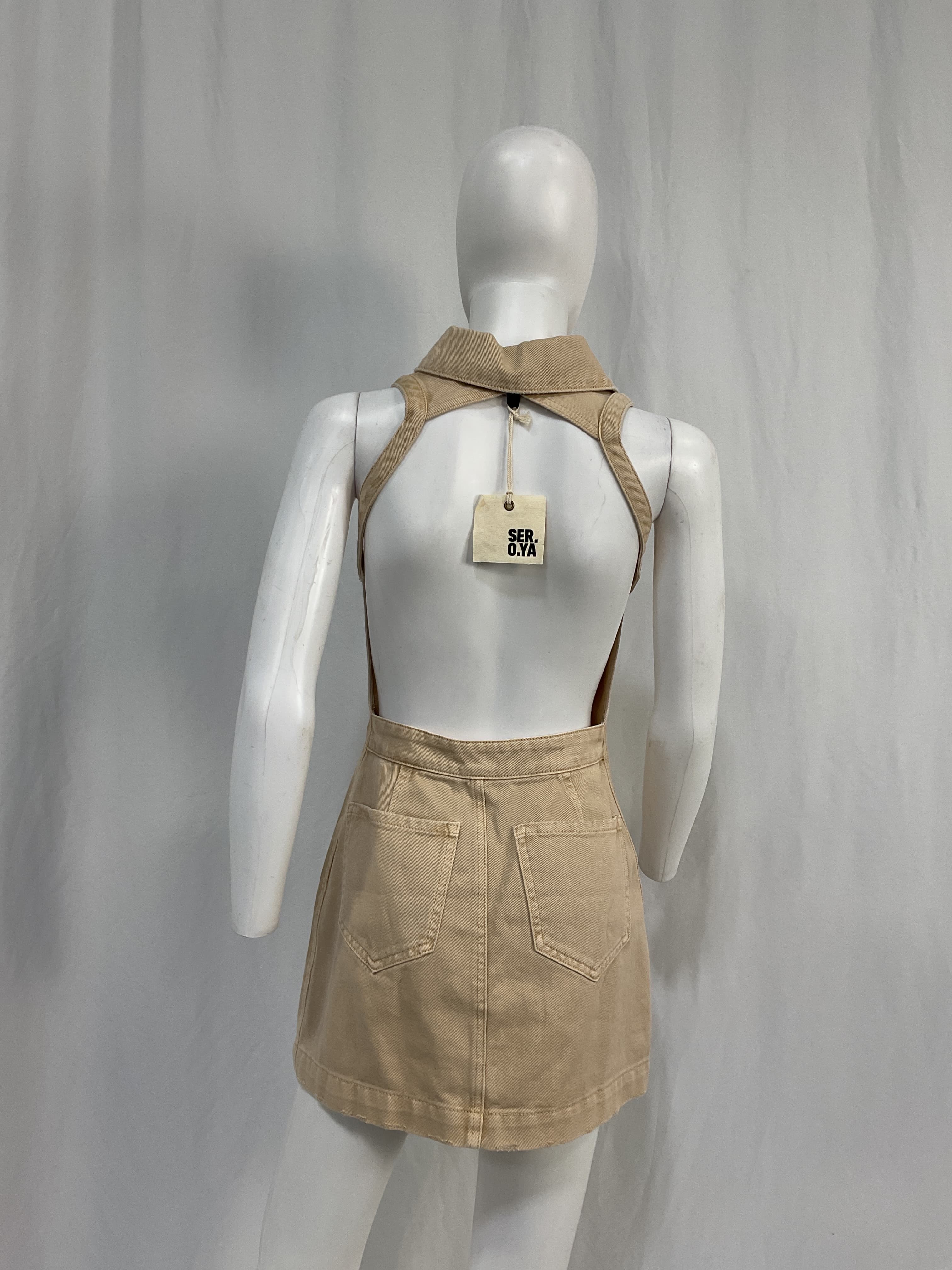 Gemma Dress In Sand Dune - Image 3