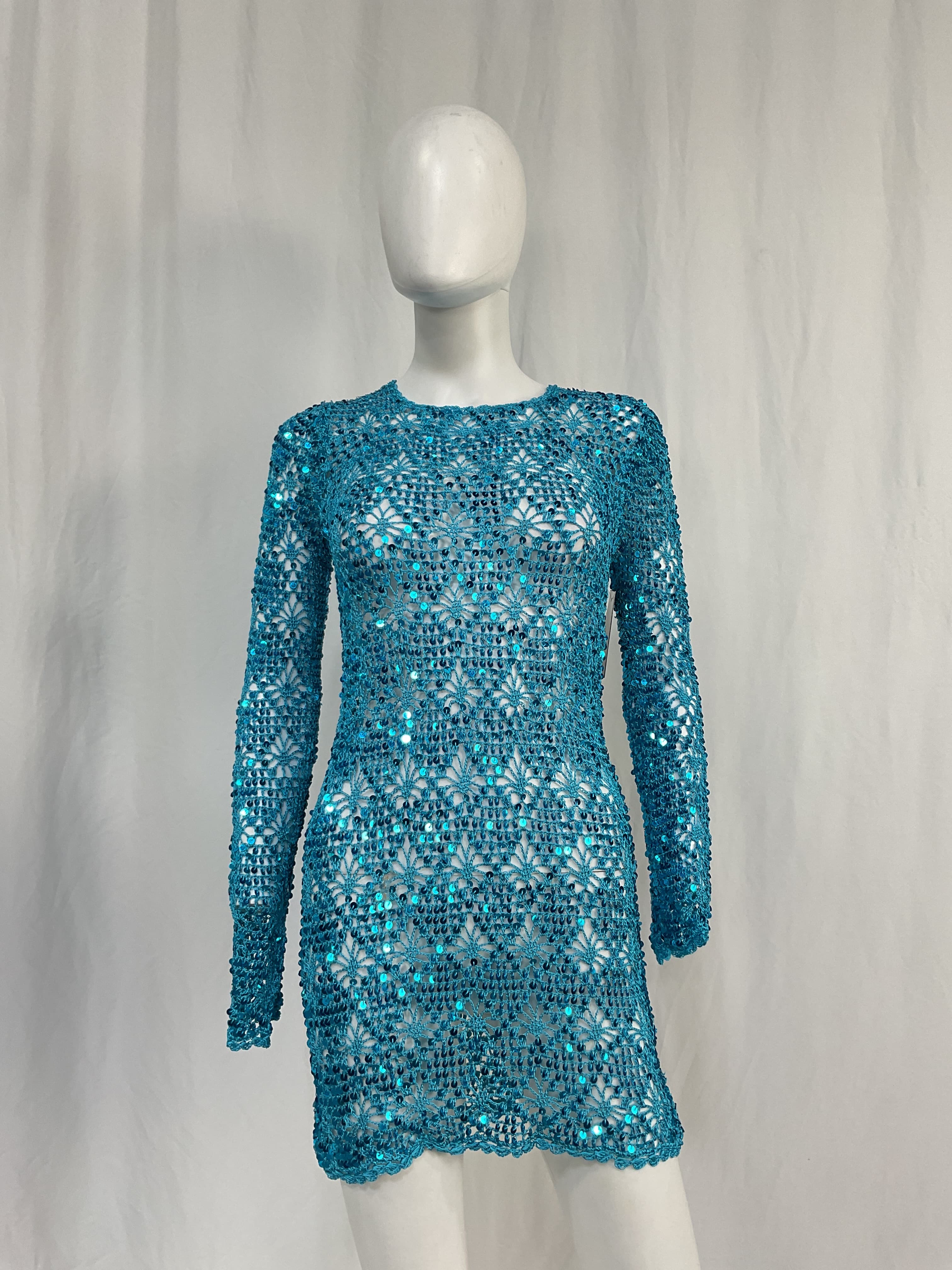 Mira Dress In Blue Atoll - Image 3