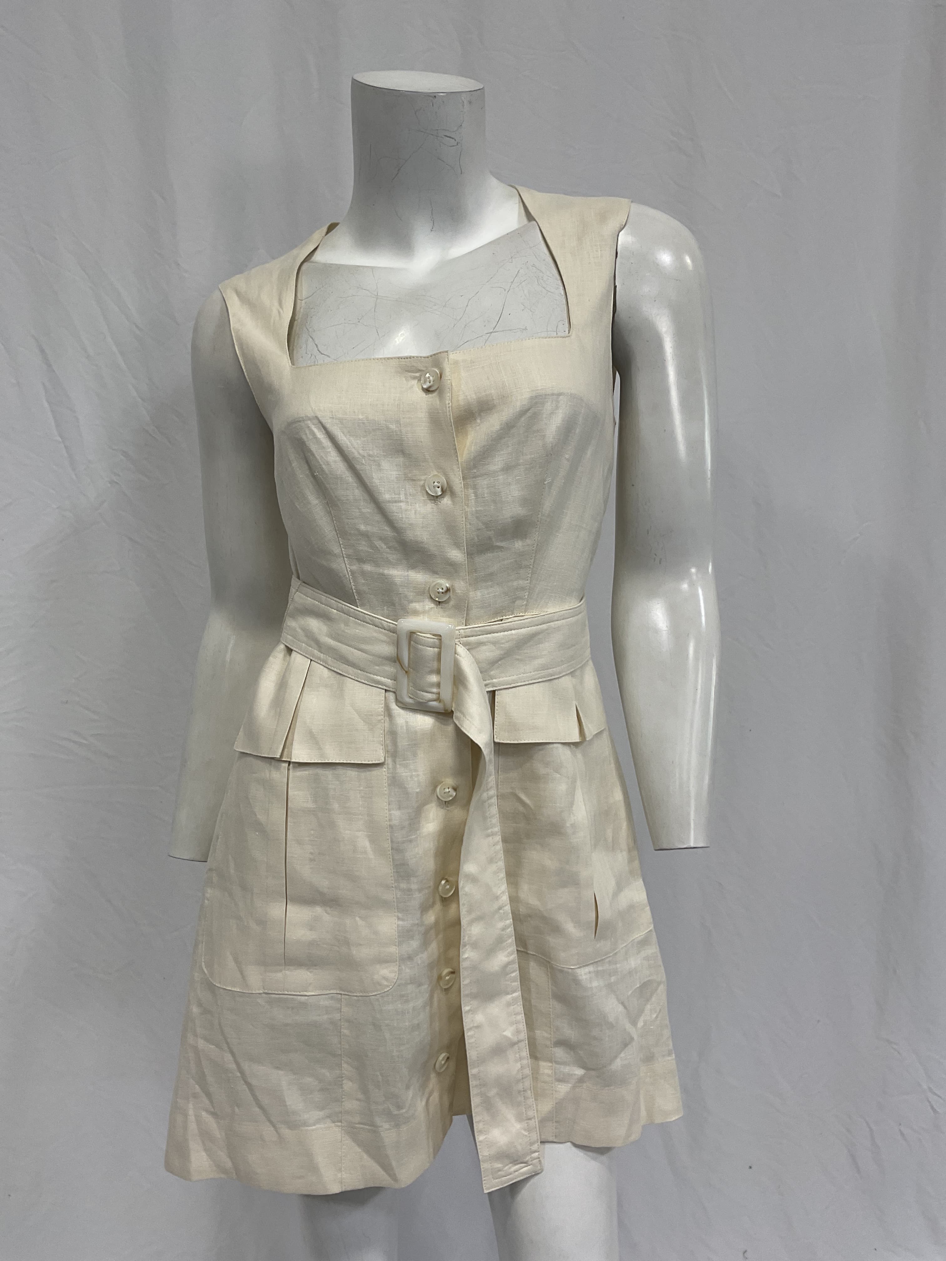 Matthew Bruch Apron Cargo Minidress - Image 3