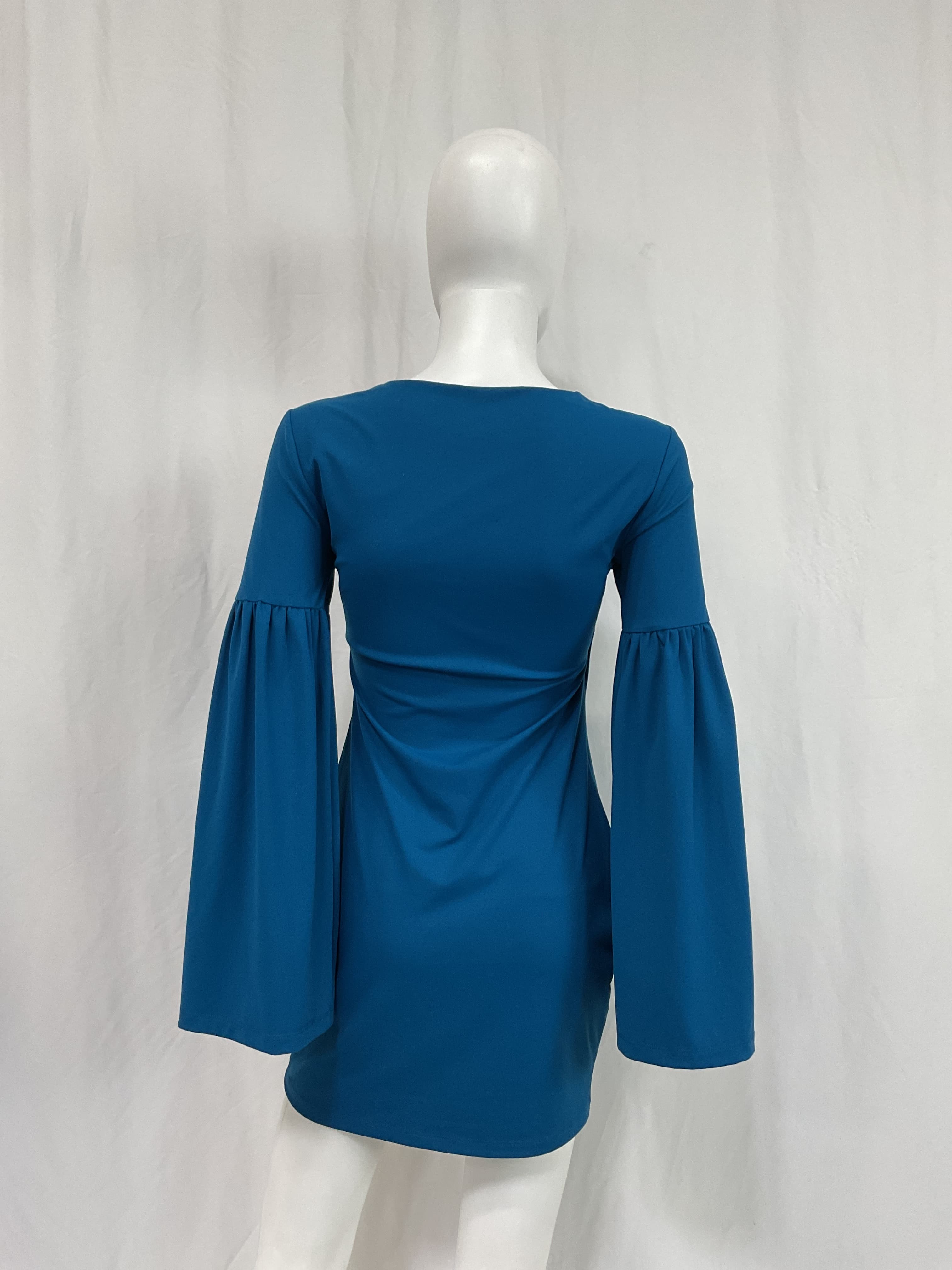 Bell Sleeve Mini Dress - Image 3