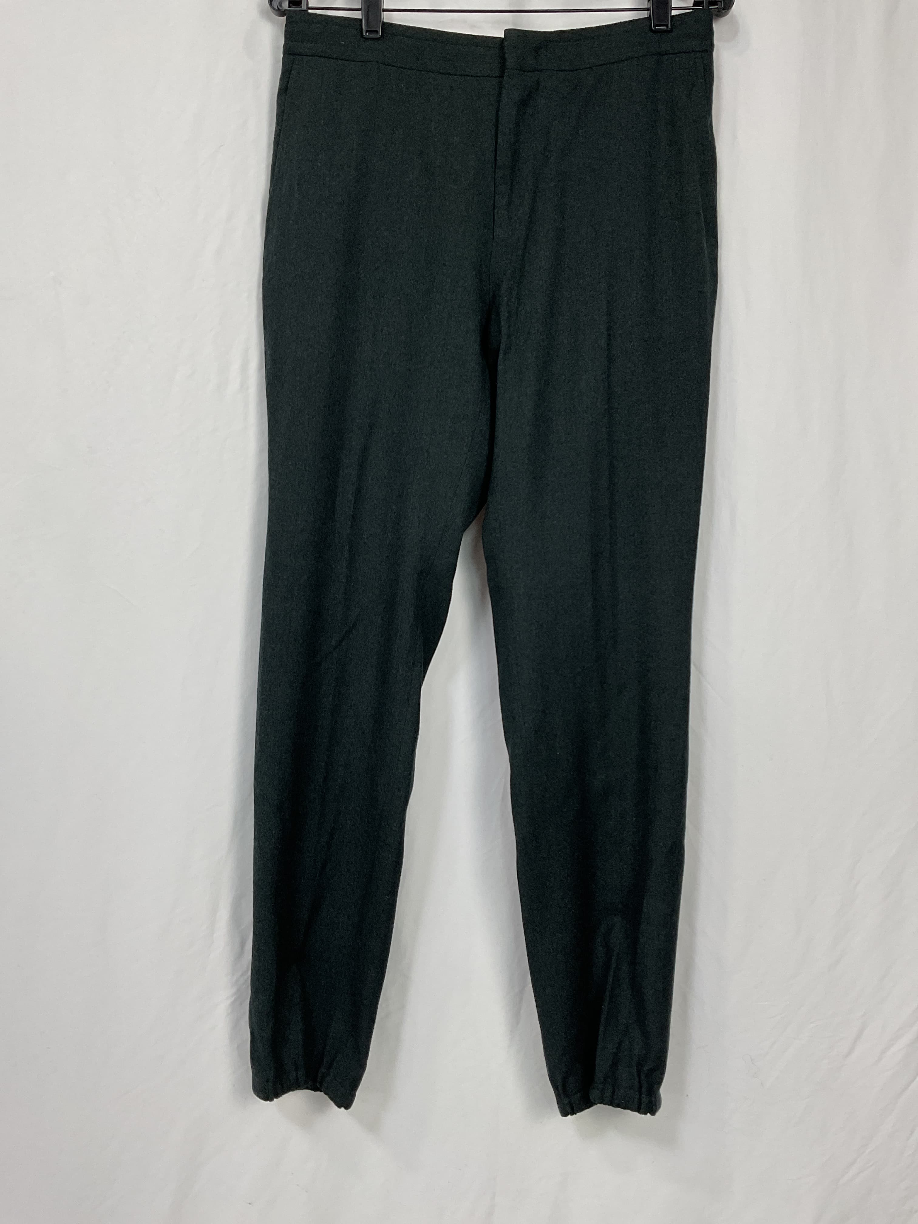 Techmerino Wash & Go Joggers In Medium Grey - Image 2