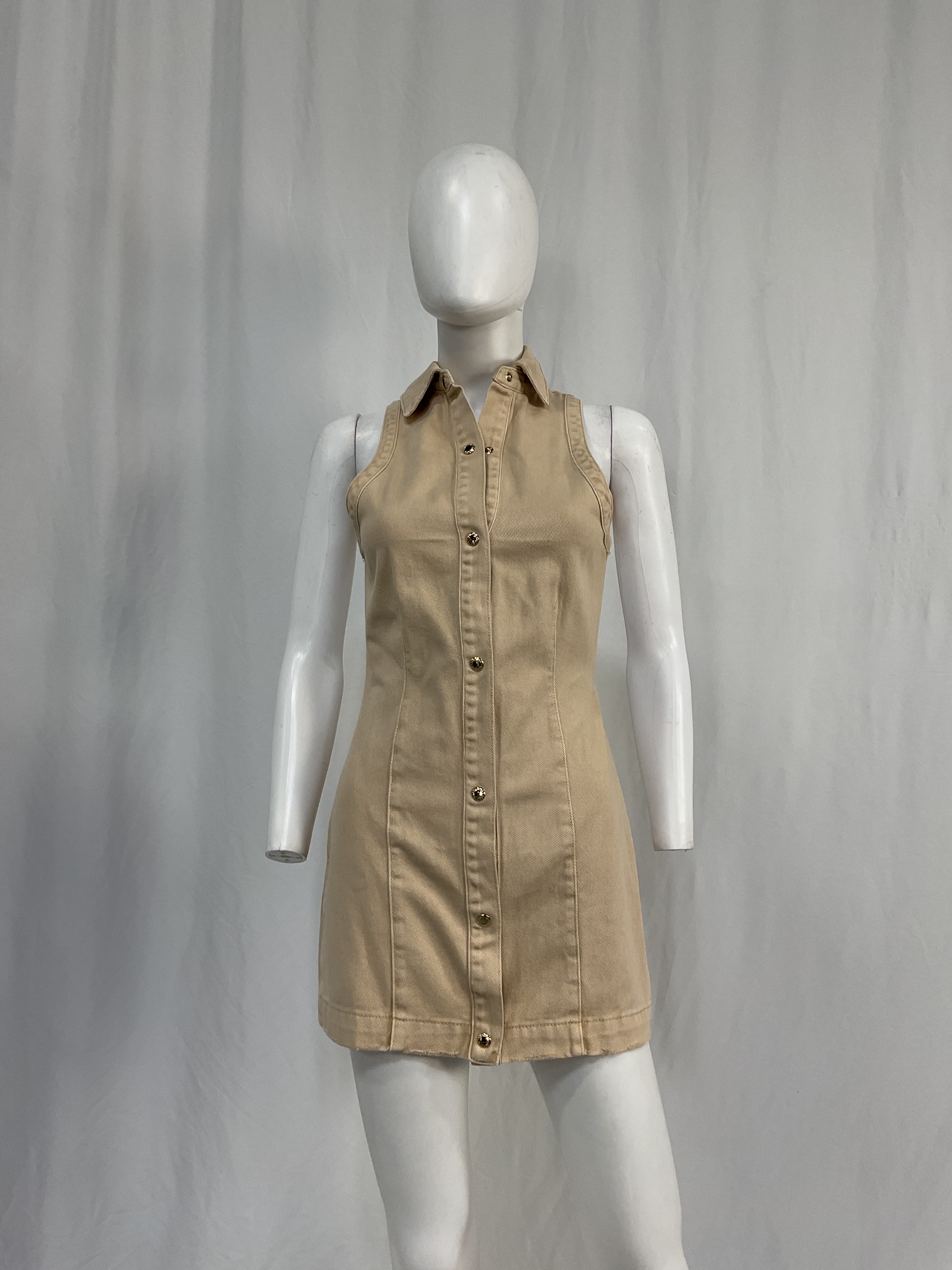 Gemma Dress In Sand Dune - Image 2