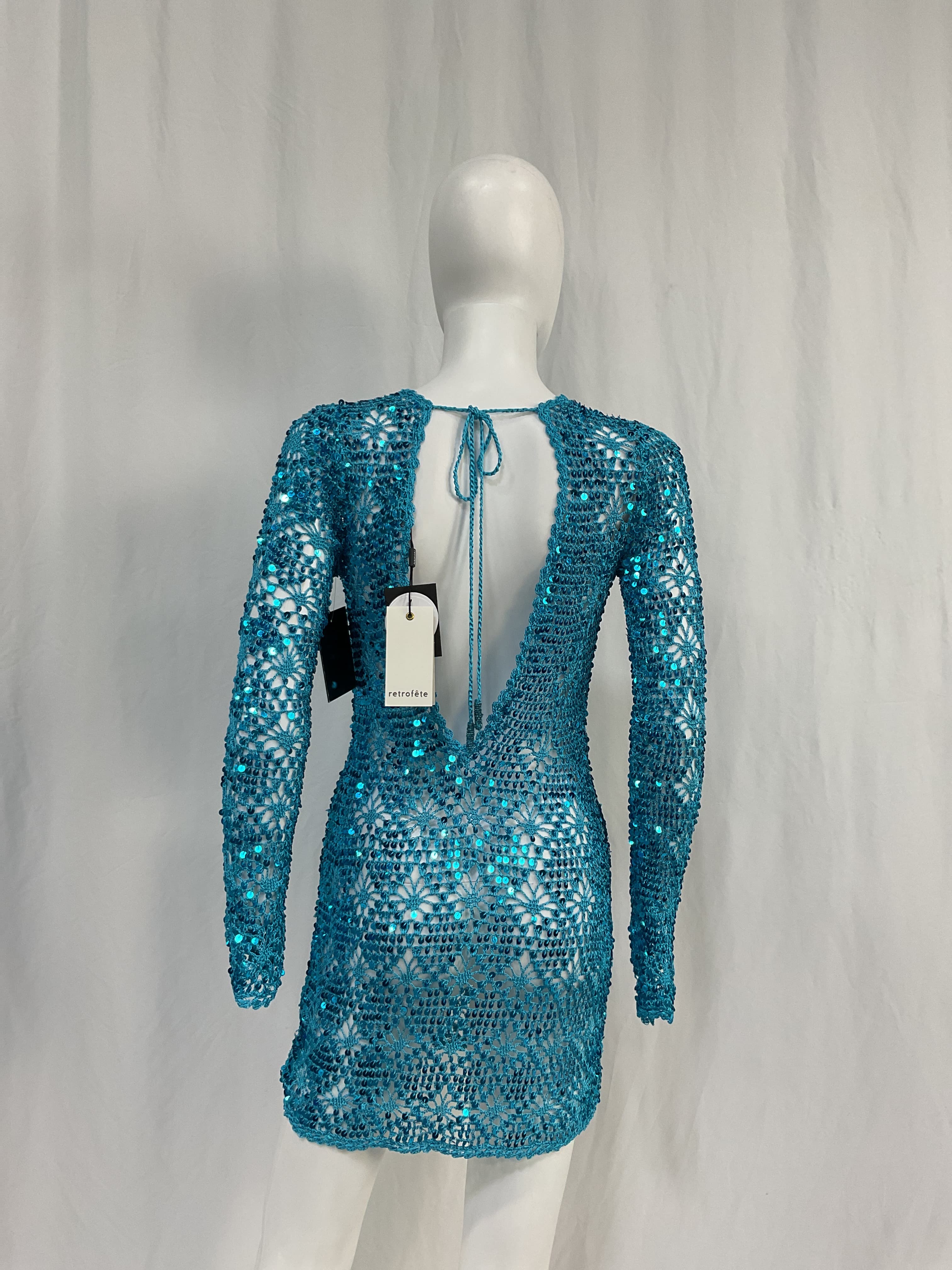 Mira Dress In Blue Atoll - Image 2