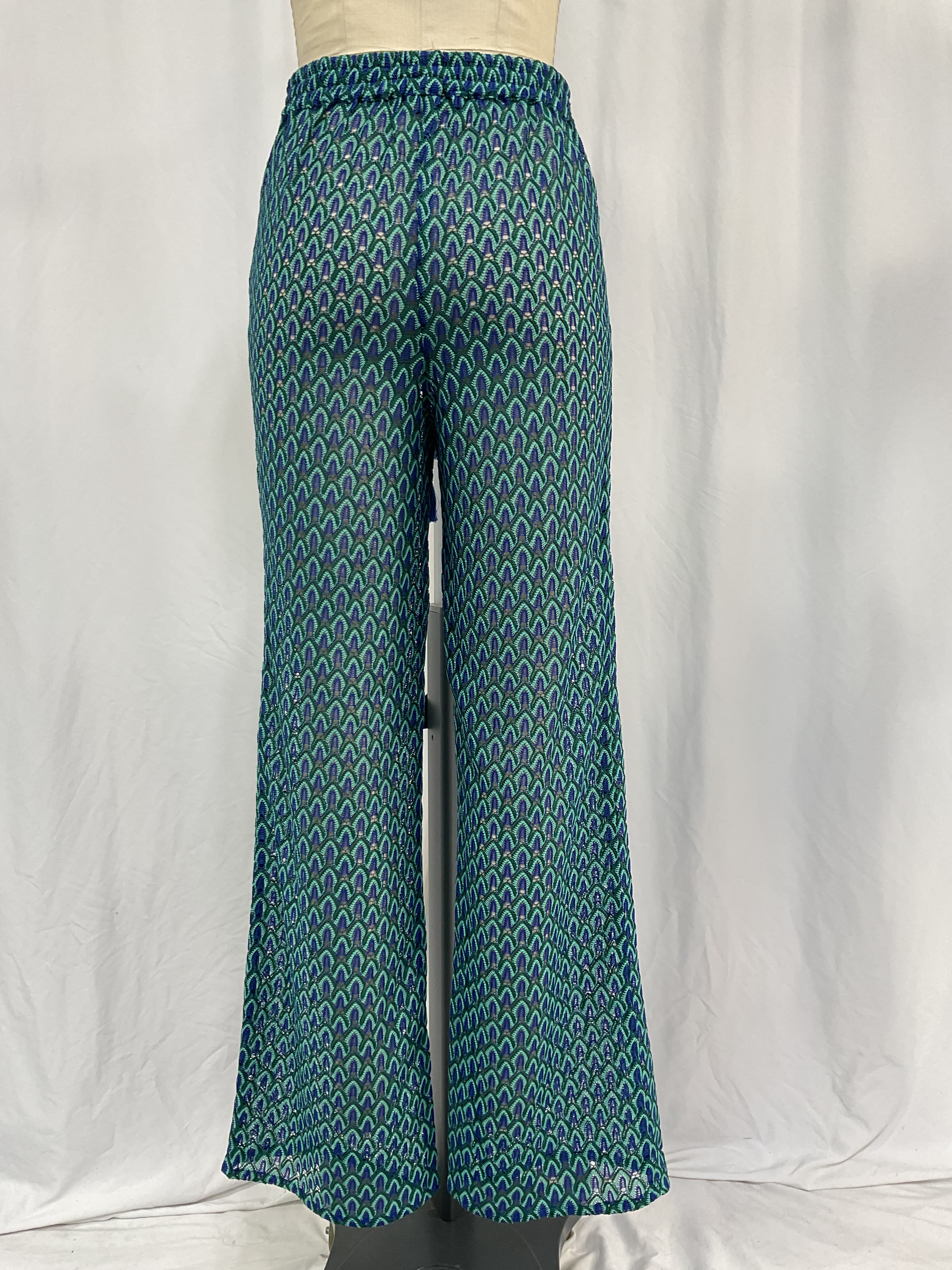 House Of Harlow 1960 X Revolve Saskia Pant In Blue Multi - Image 3