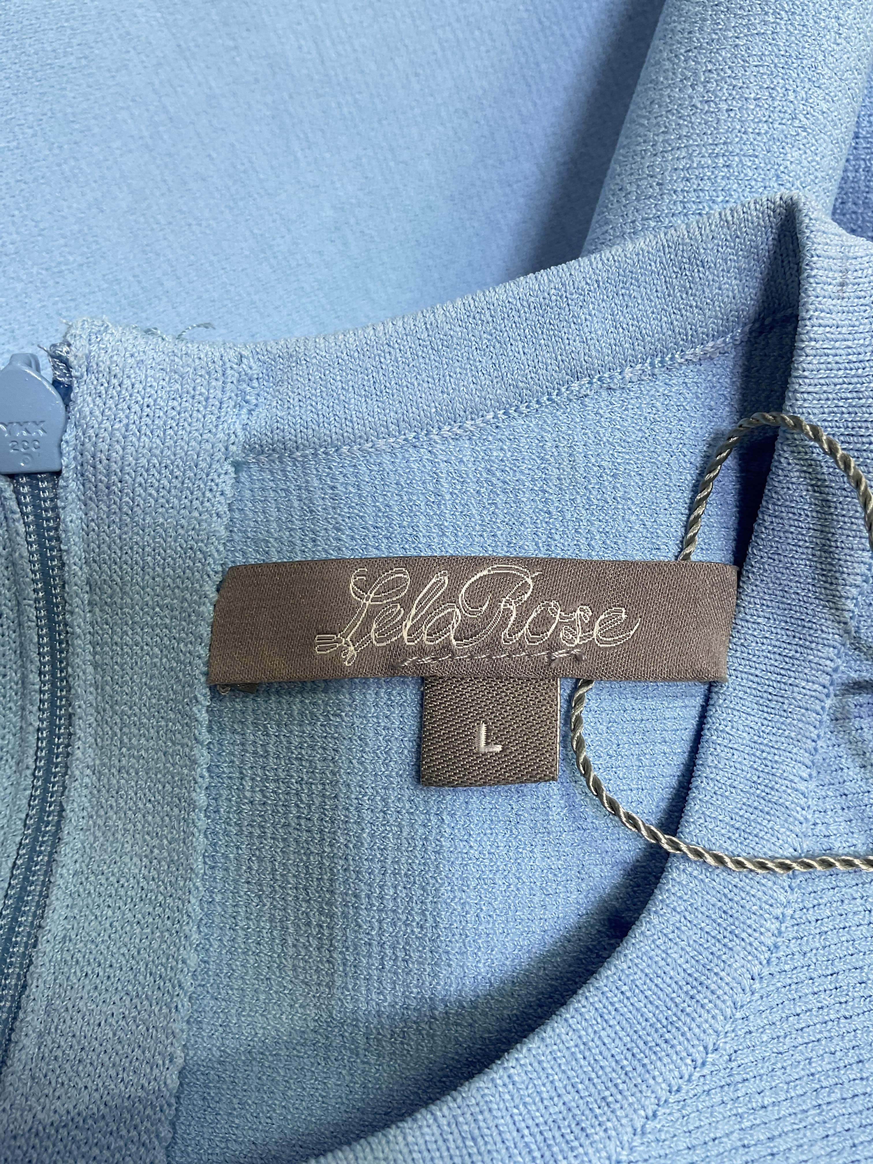 Rose Detail Knit Penelope Dress - Image 3