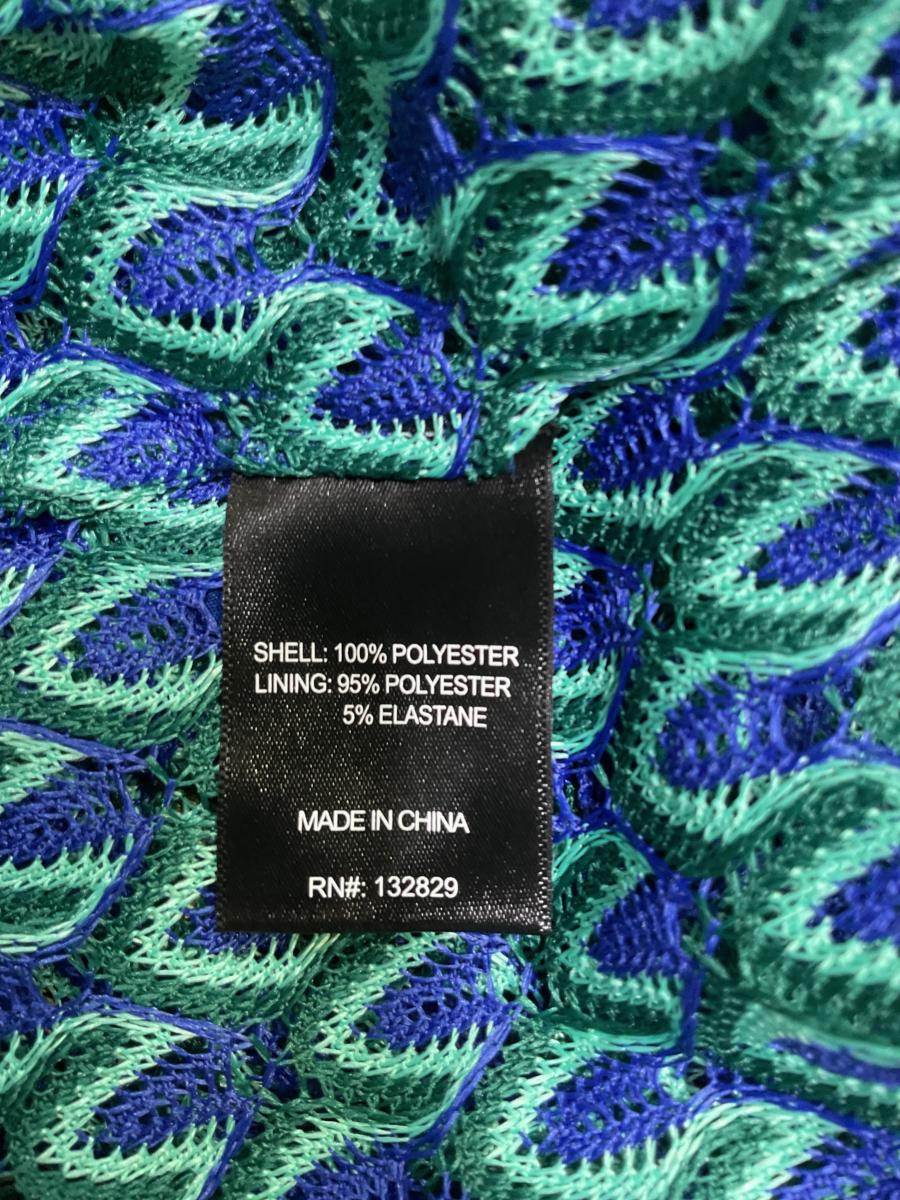House Of Harlow 1960 X Revolve Saskia Pant In Blue Multi - Image 4