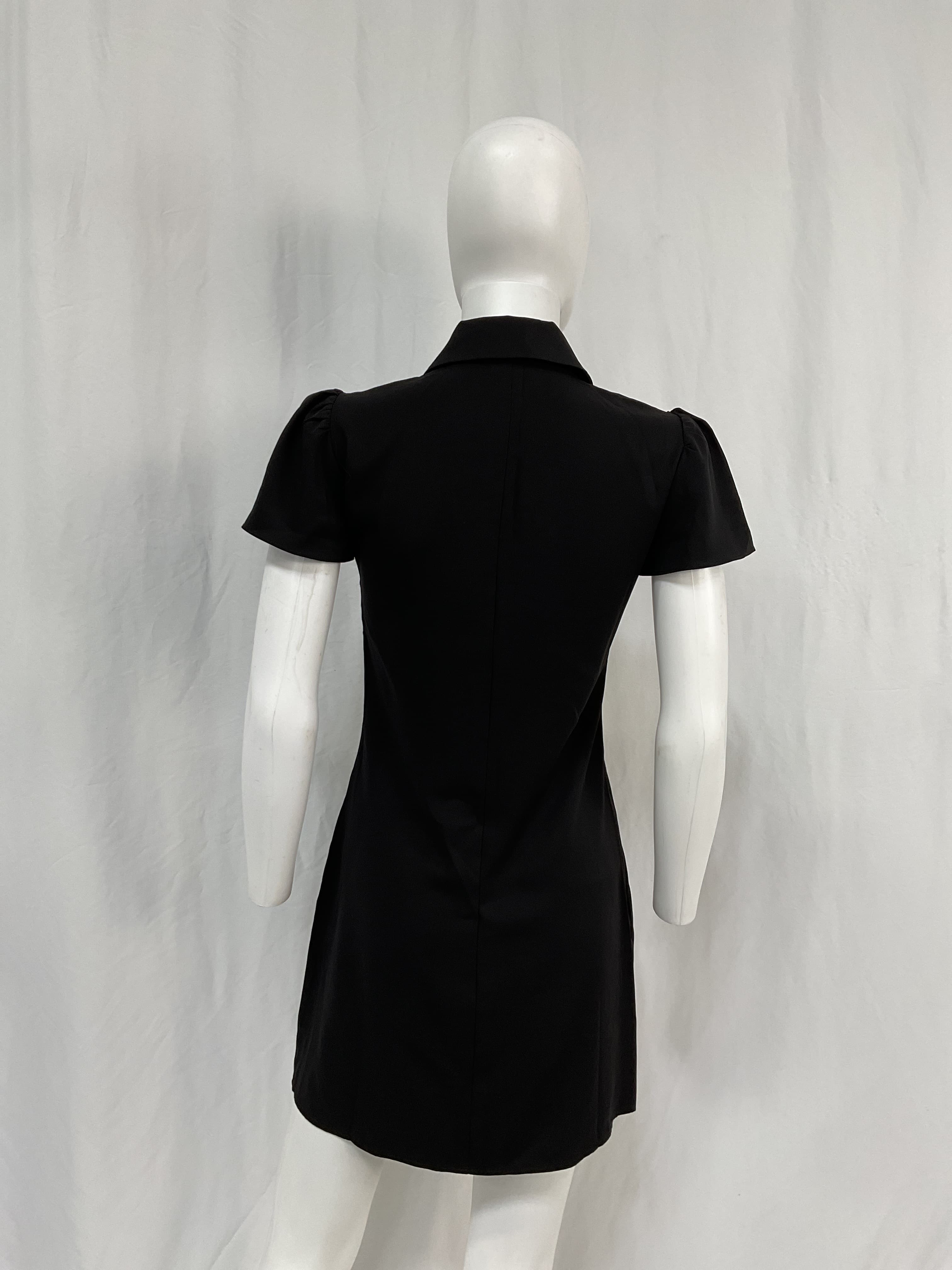 Heddy Mini Dress In Black - Image 3