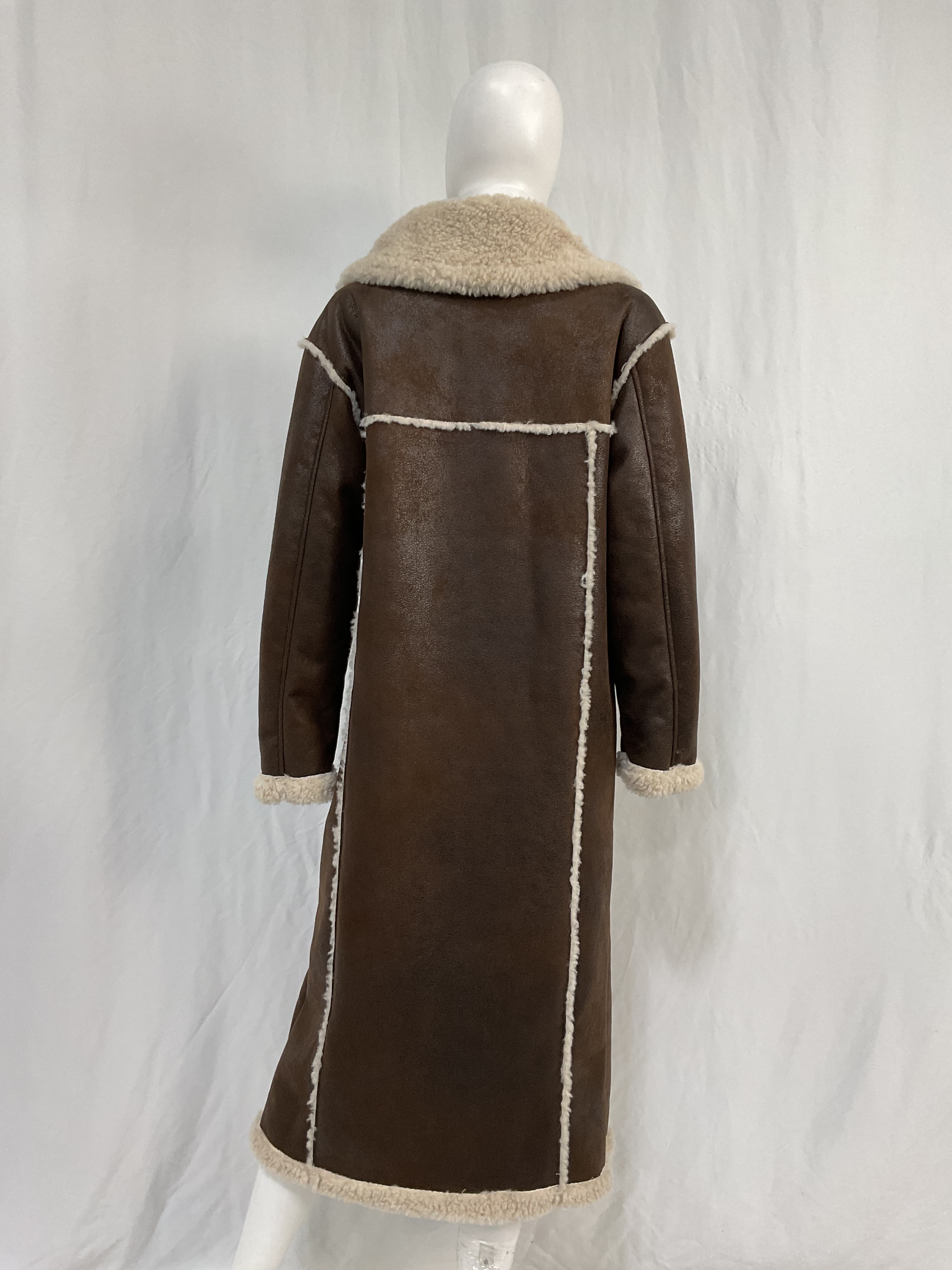 Jetz Coat In Choco Brown - Image 2