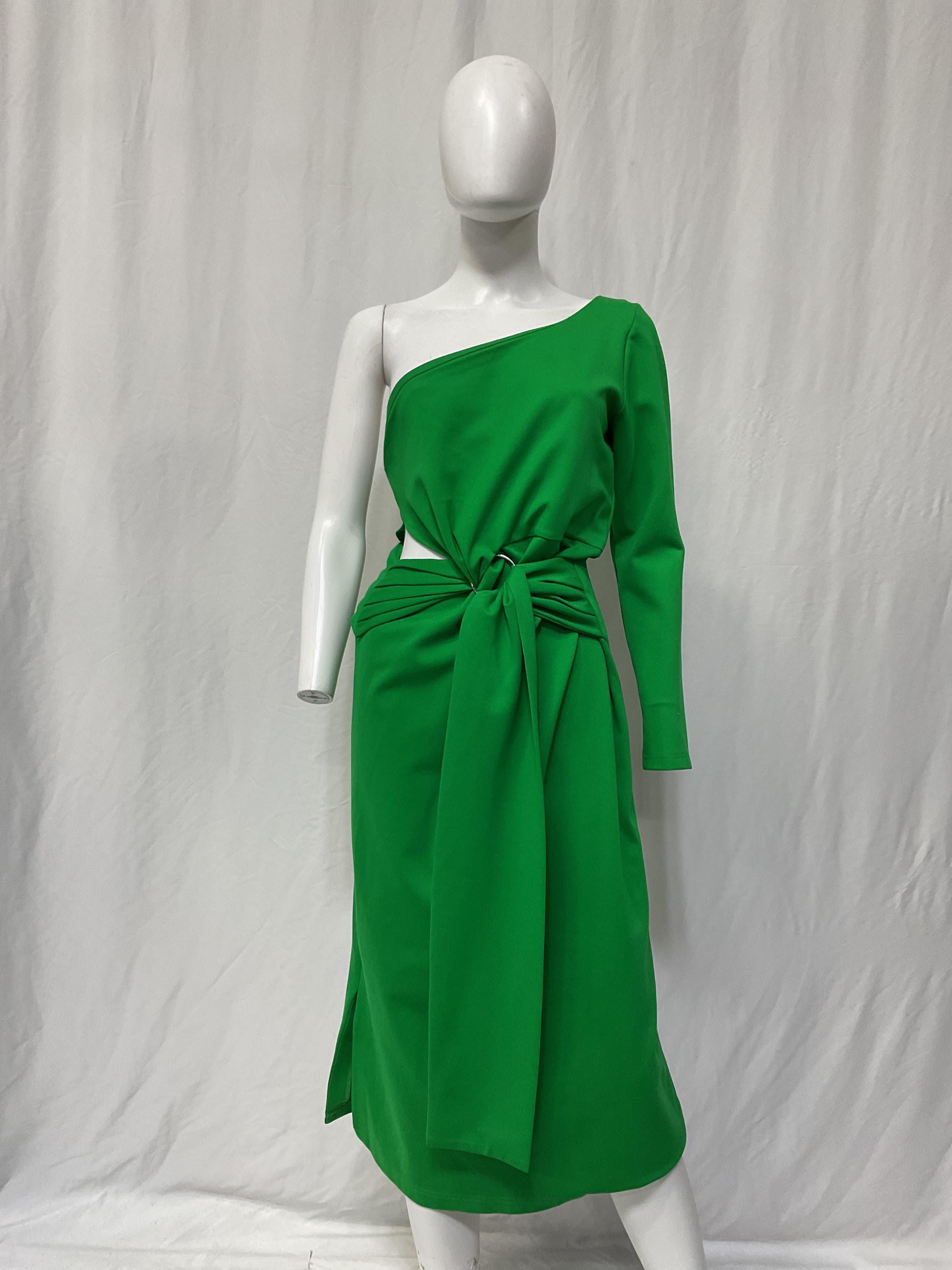 Royale Dress In Jade - Image 2
