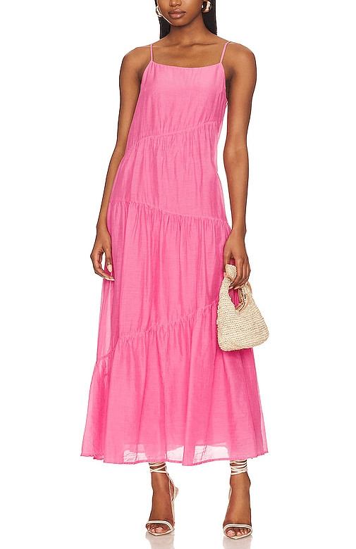 Velvet By Graham & Spencer Billie Dress In Pop - Image 1
