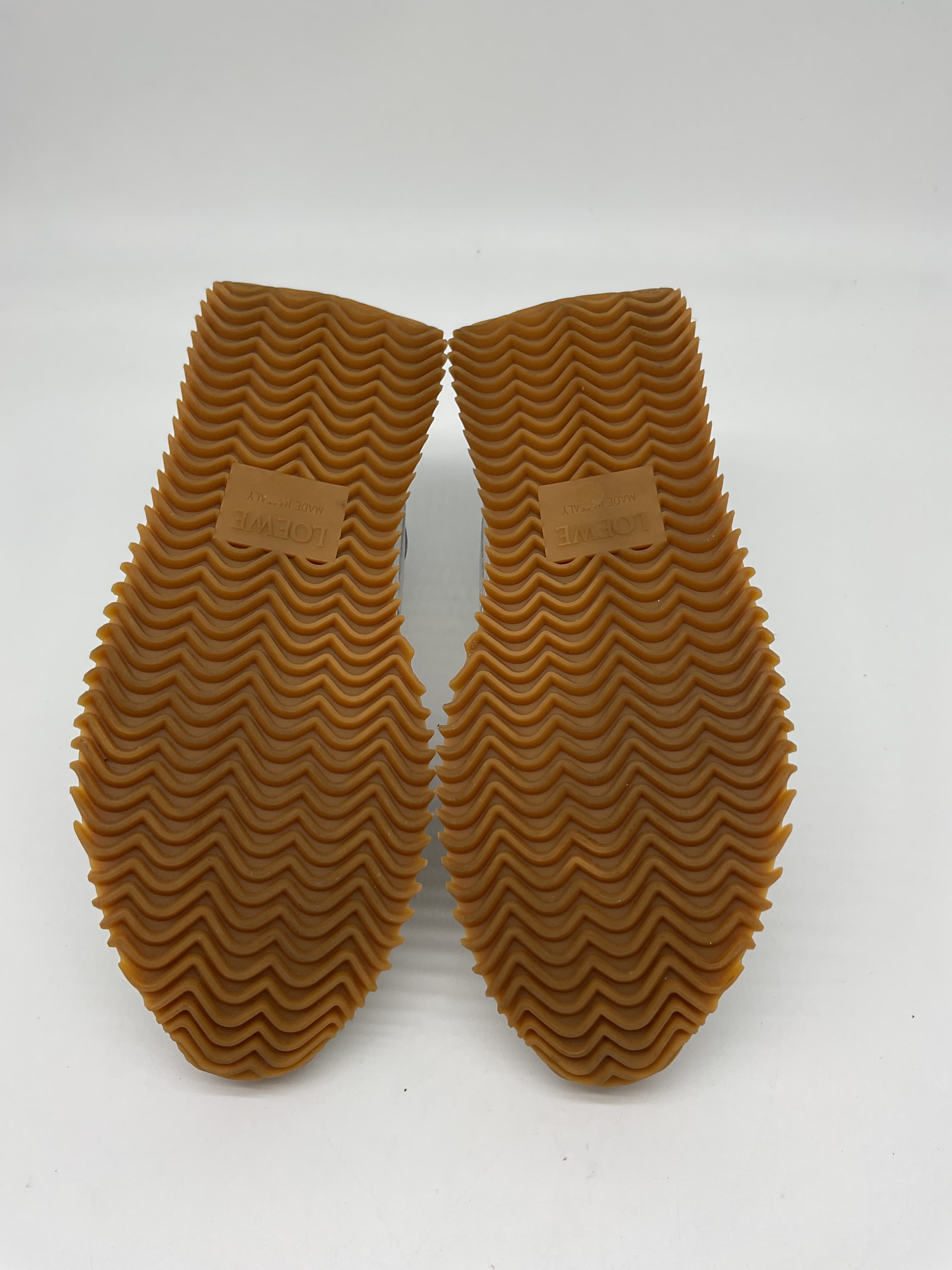 Flow Logo-Appliqud Shell, Leather And Suede Sneakers - Image 3