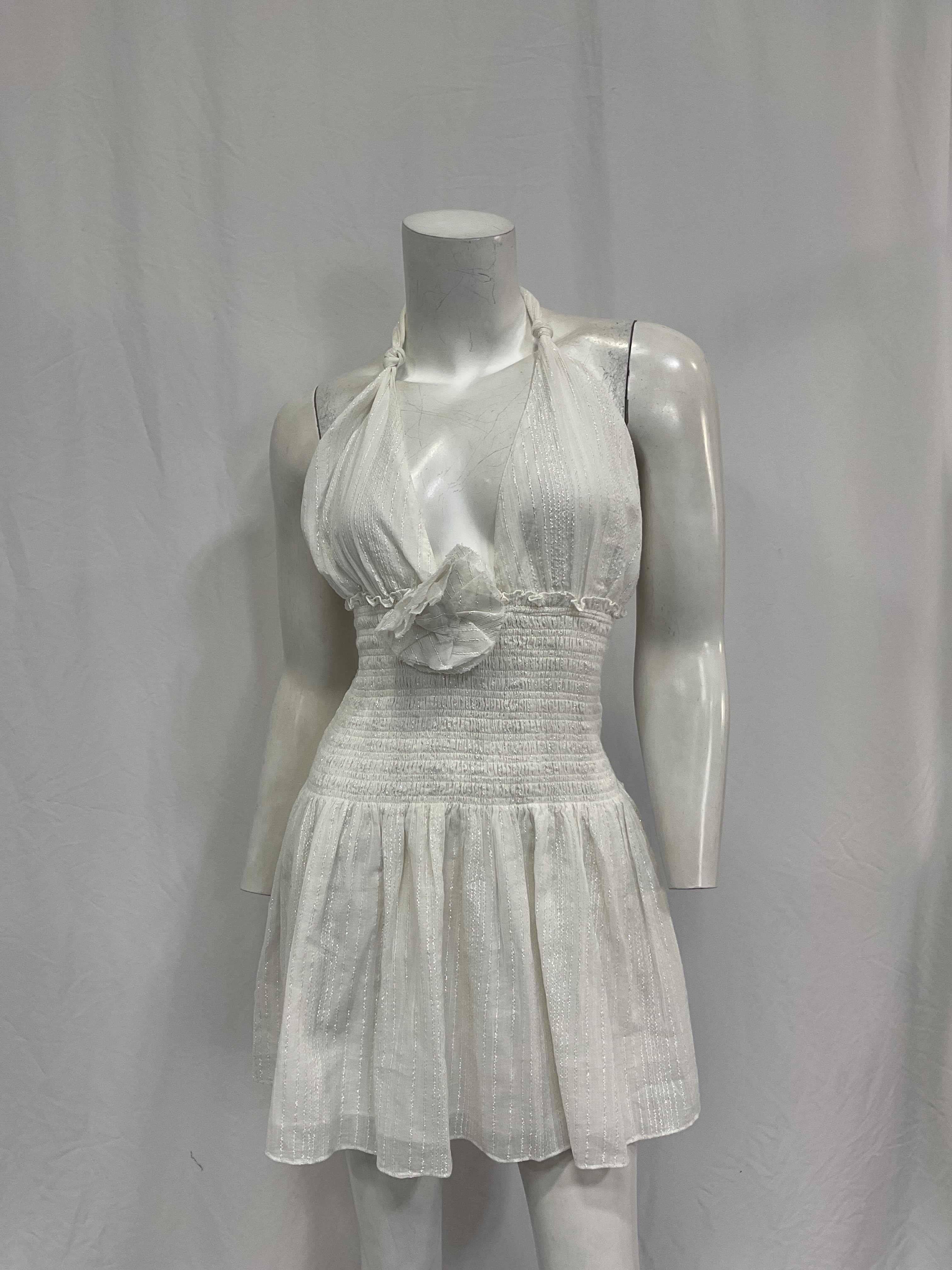 Luisetta Dress In Iridescent Slate - Image 4