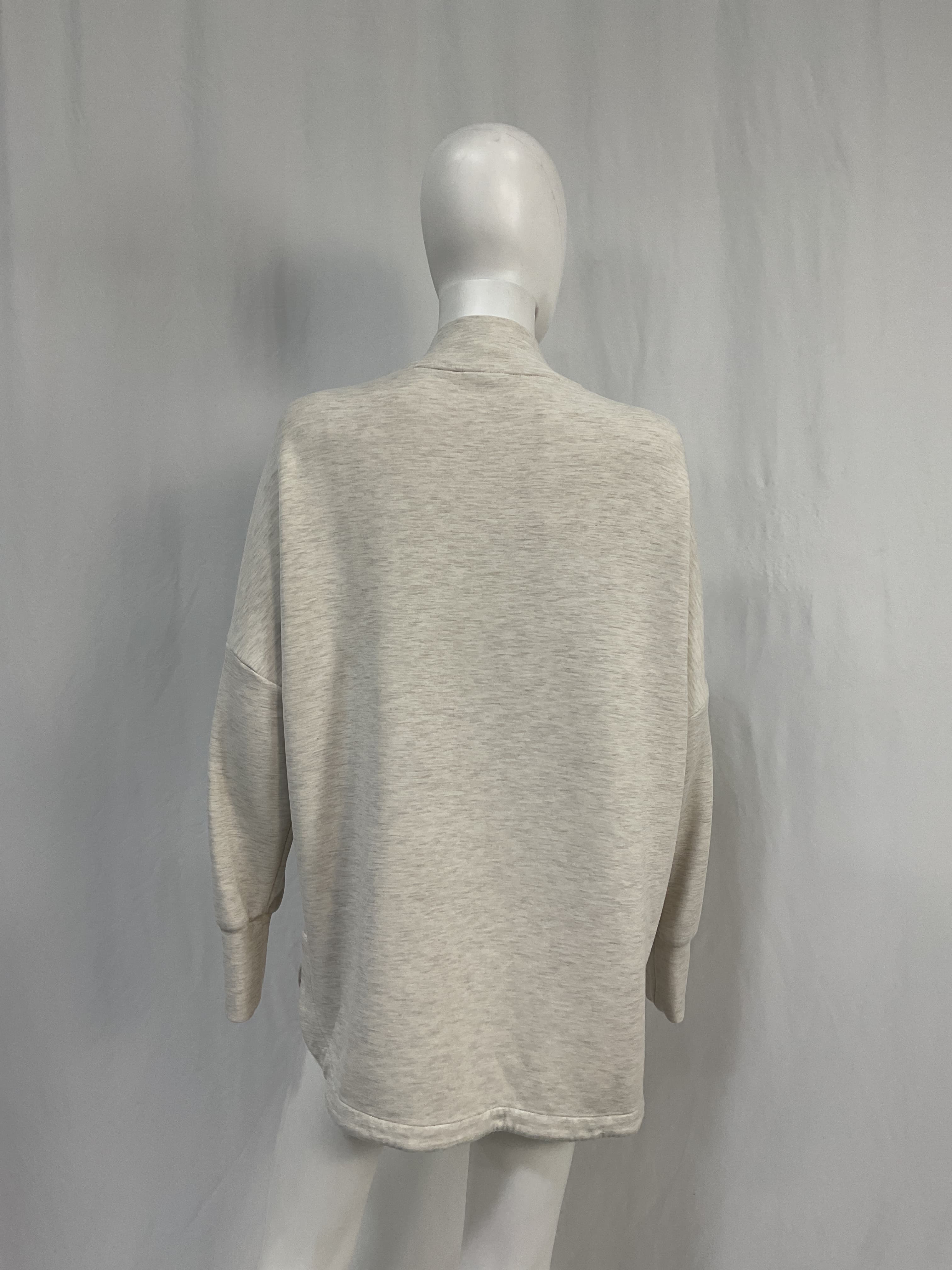 Bay Sweater In Ivory Marl - Image 3
