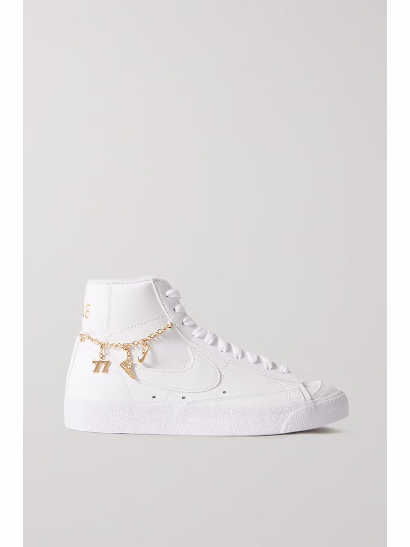 Blazer Mid '77 Lx Embellished Leather Sneakers - Image 1