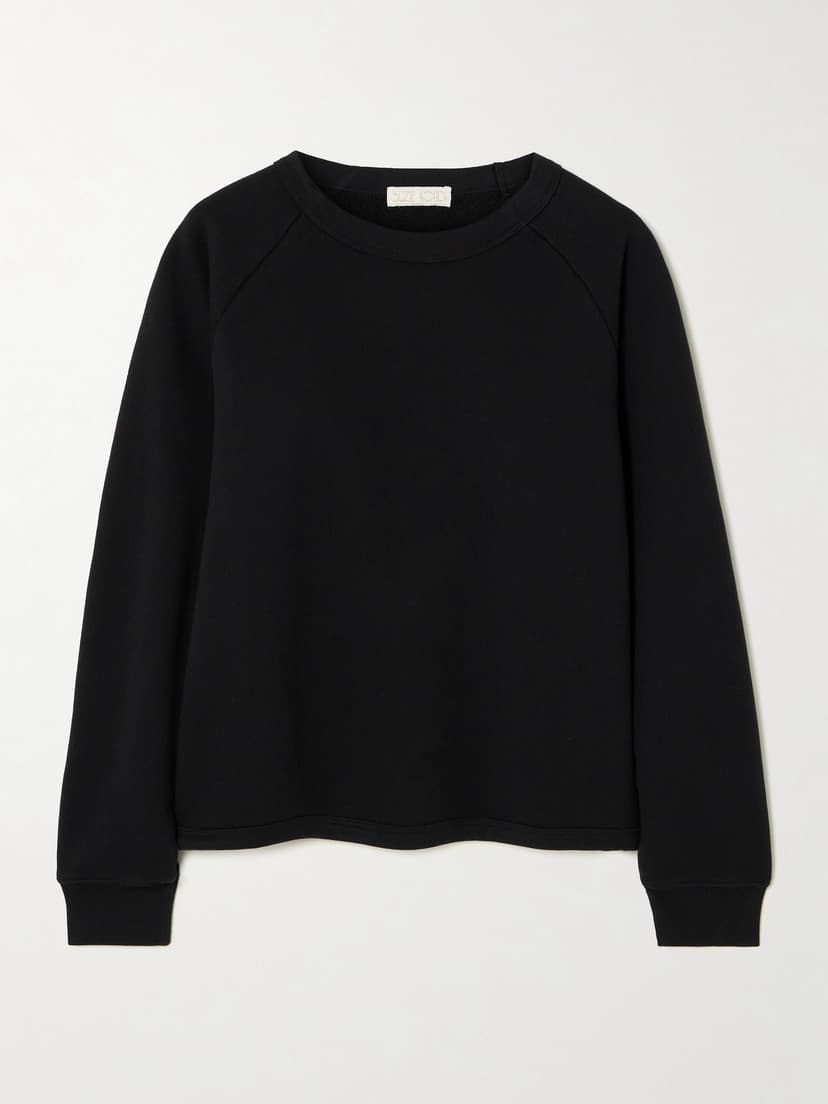 Sarande French Cotton-Terry Sweatshirt - Image 1