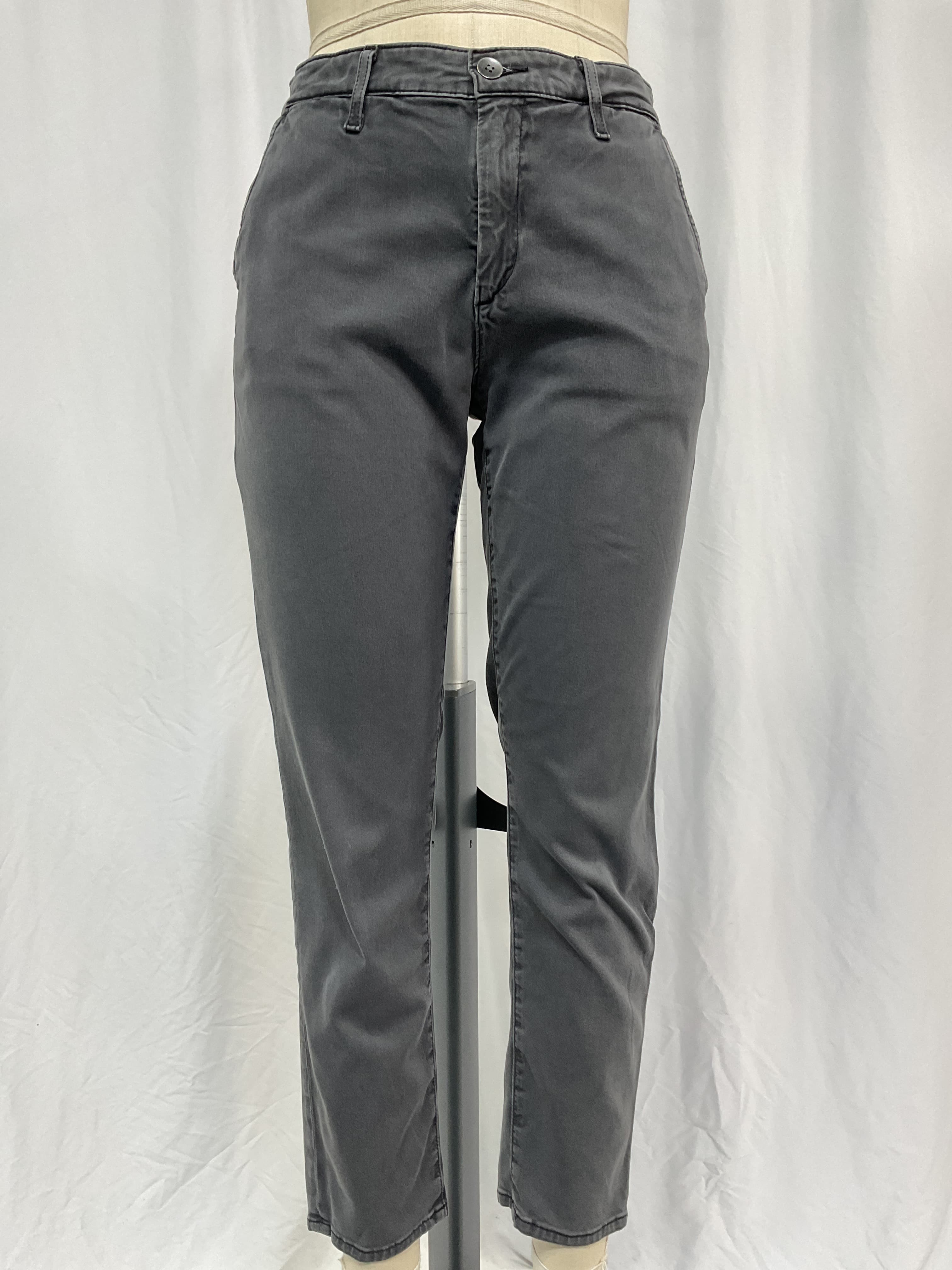 Caden Crop Twill Trousers - Image 2
