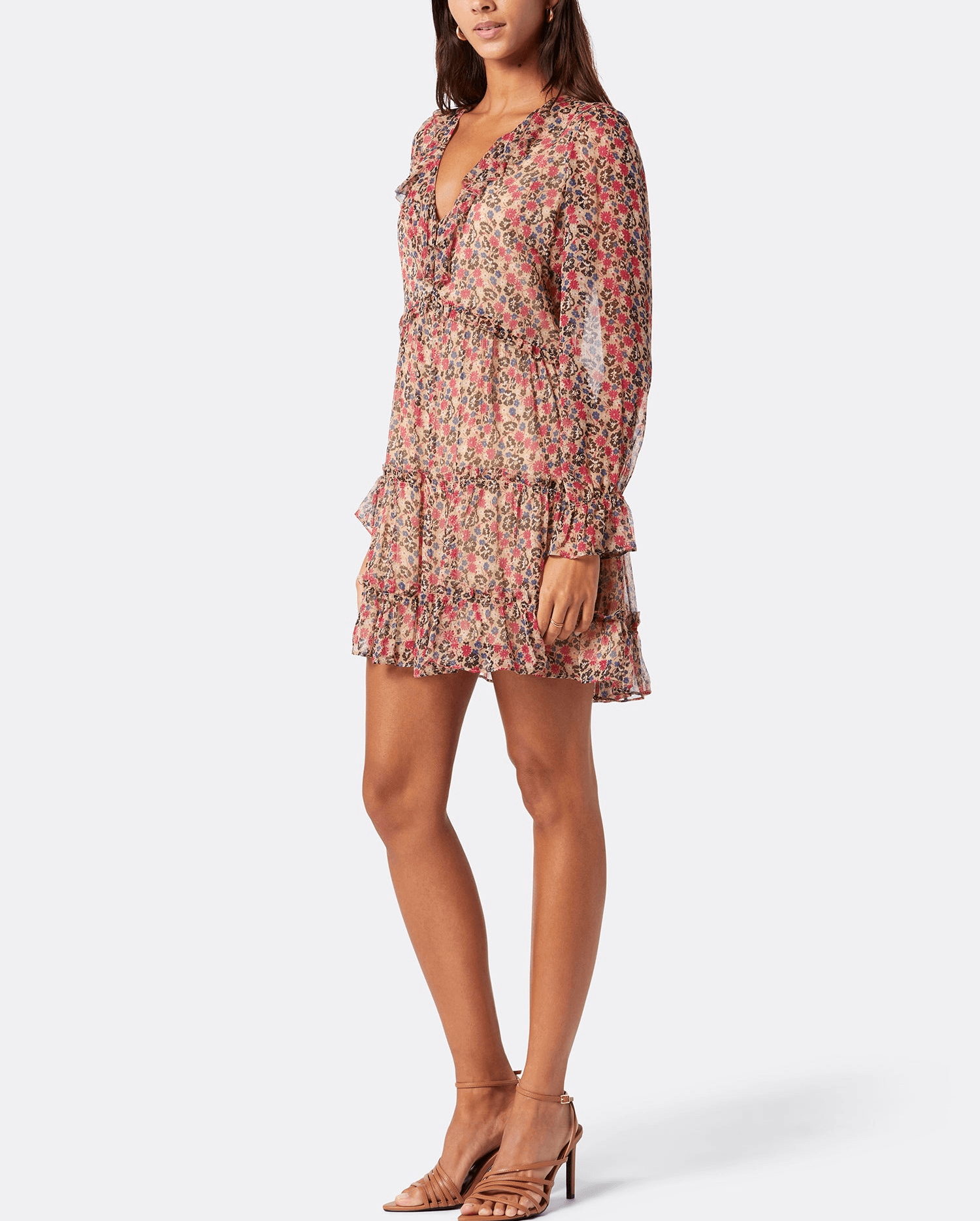 Adanson Mini Silk Dress - Image 1