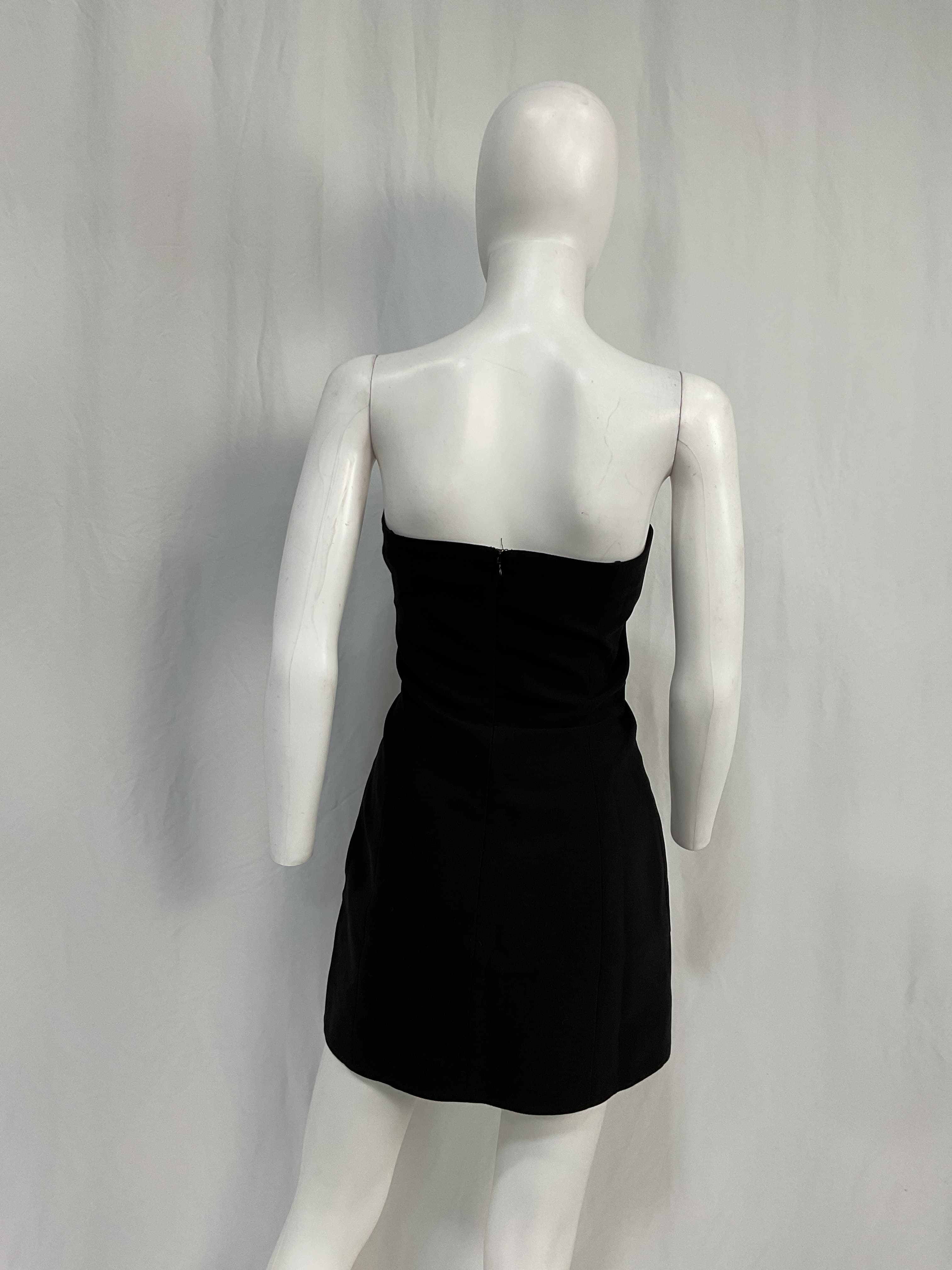 Edison Mini Dress In Black - Image 3
