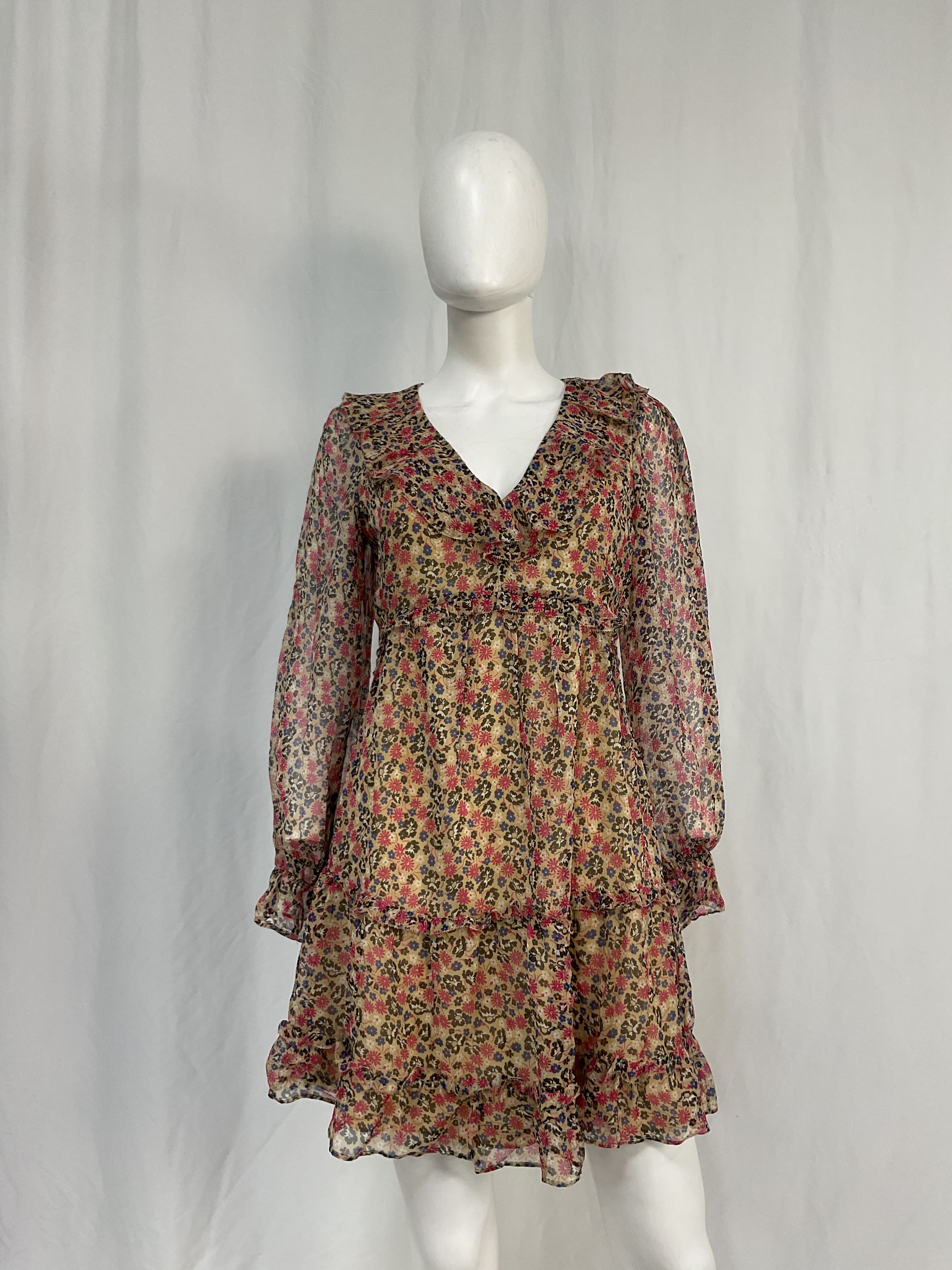 Adanson Mini Silk Dress - Image 2