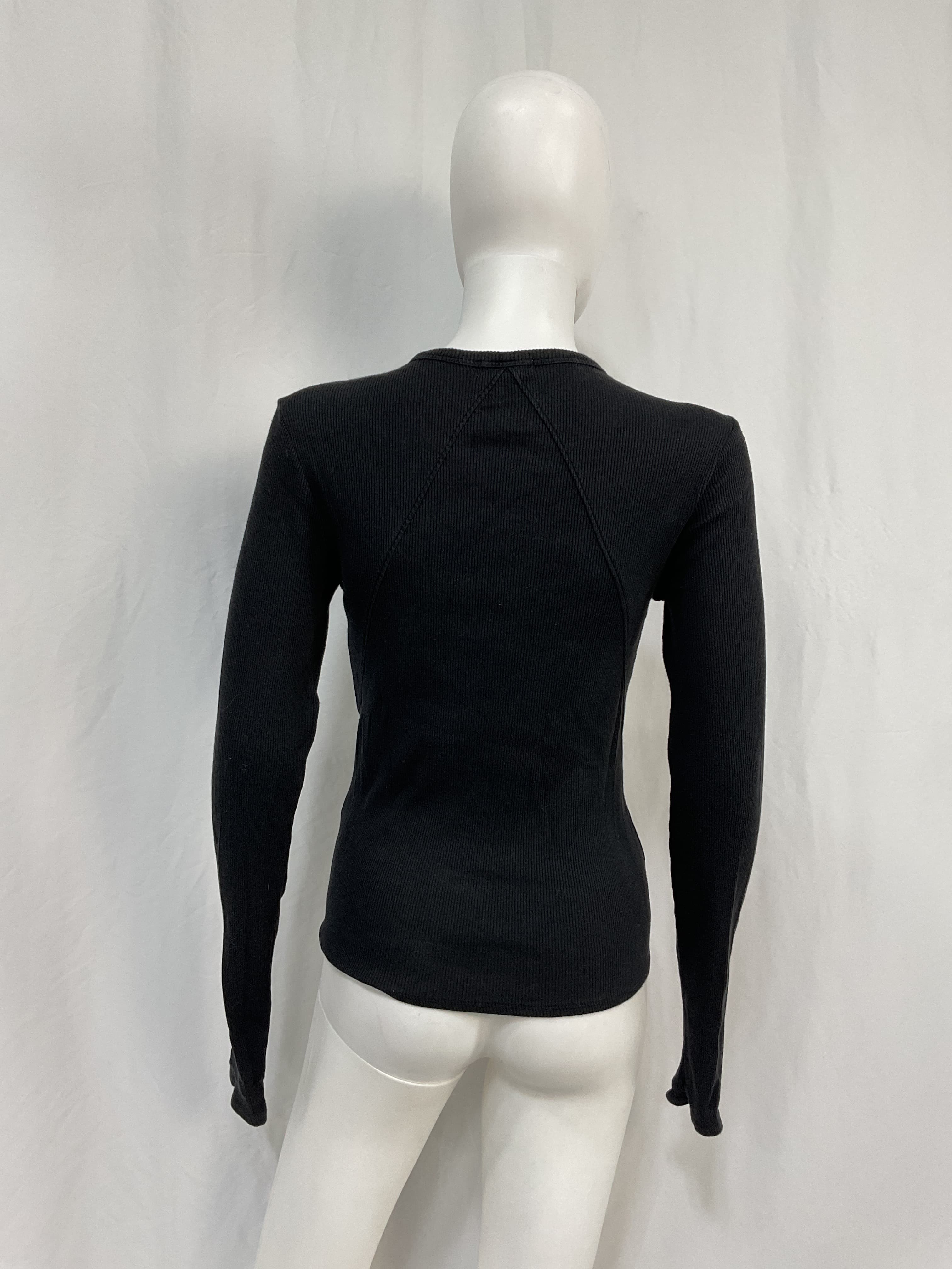 Essential Rib Long Sleeve Tee - Image 4