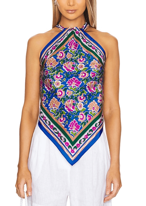 Raphael Top In Sarong Floral - Image 1