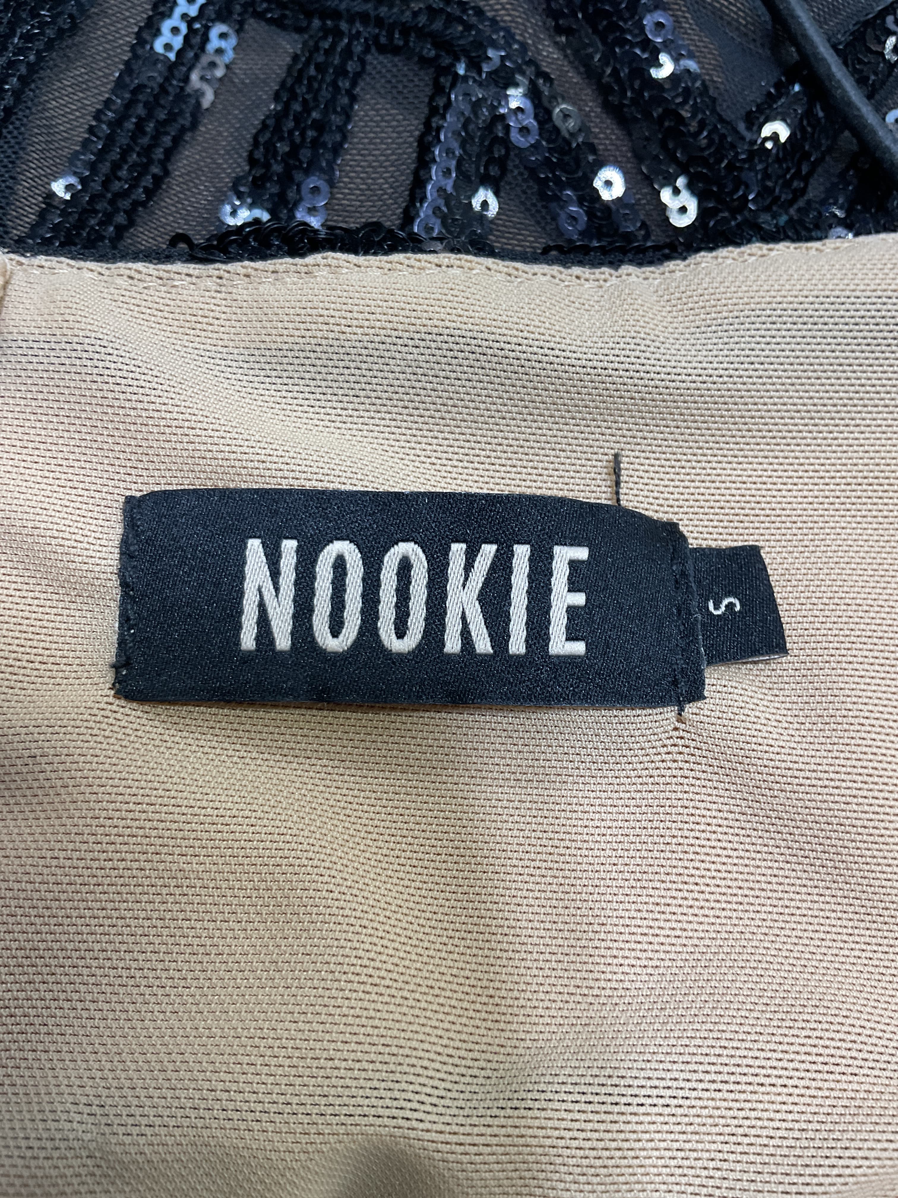 Mon Cherie Crop Top In Black - Image 3