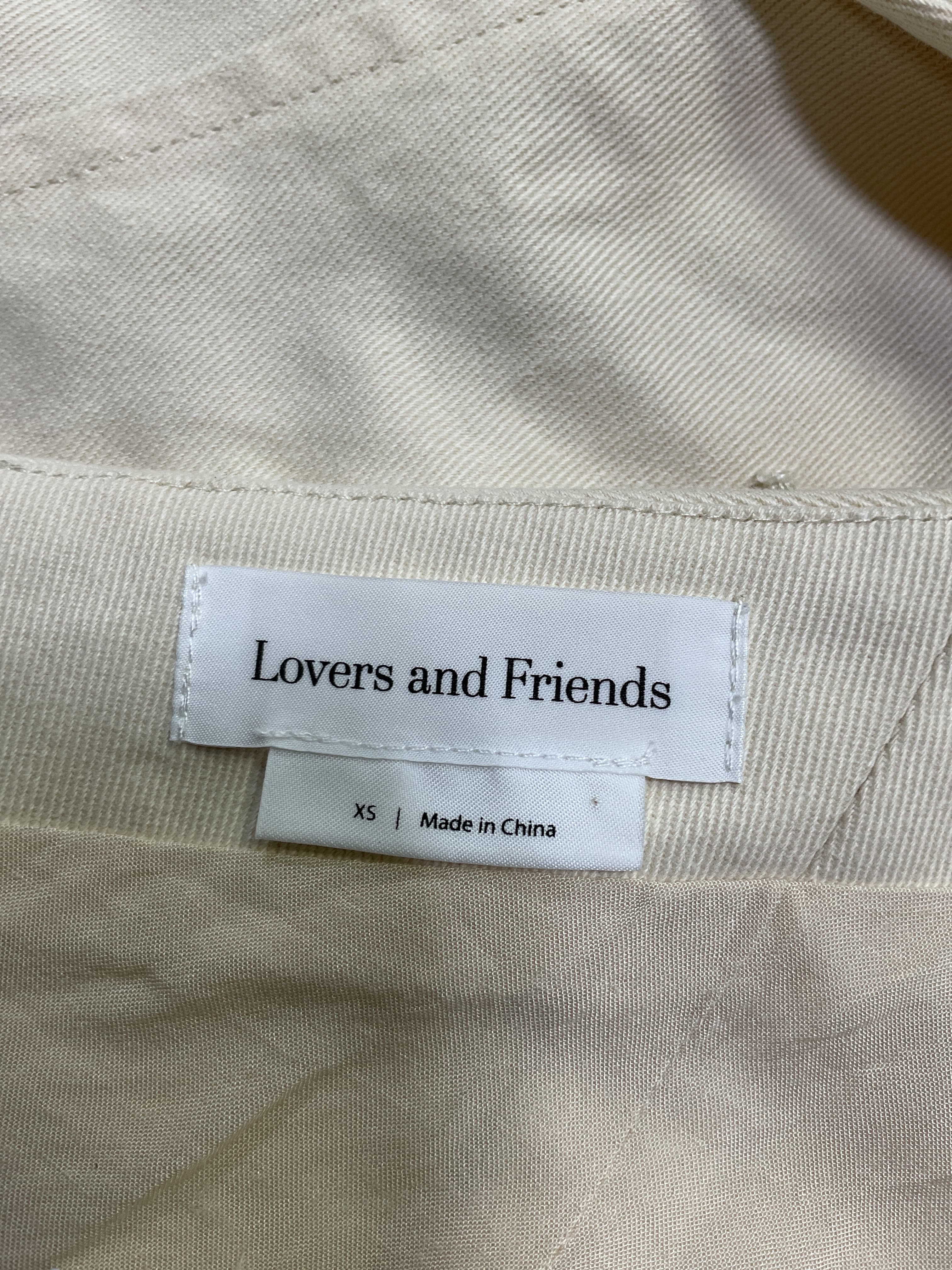 Lovers And Friends X Maggie Macdonald Miranda Vest In Cream - Image 3