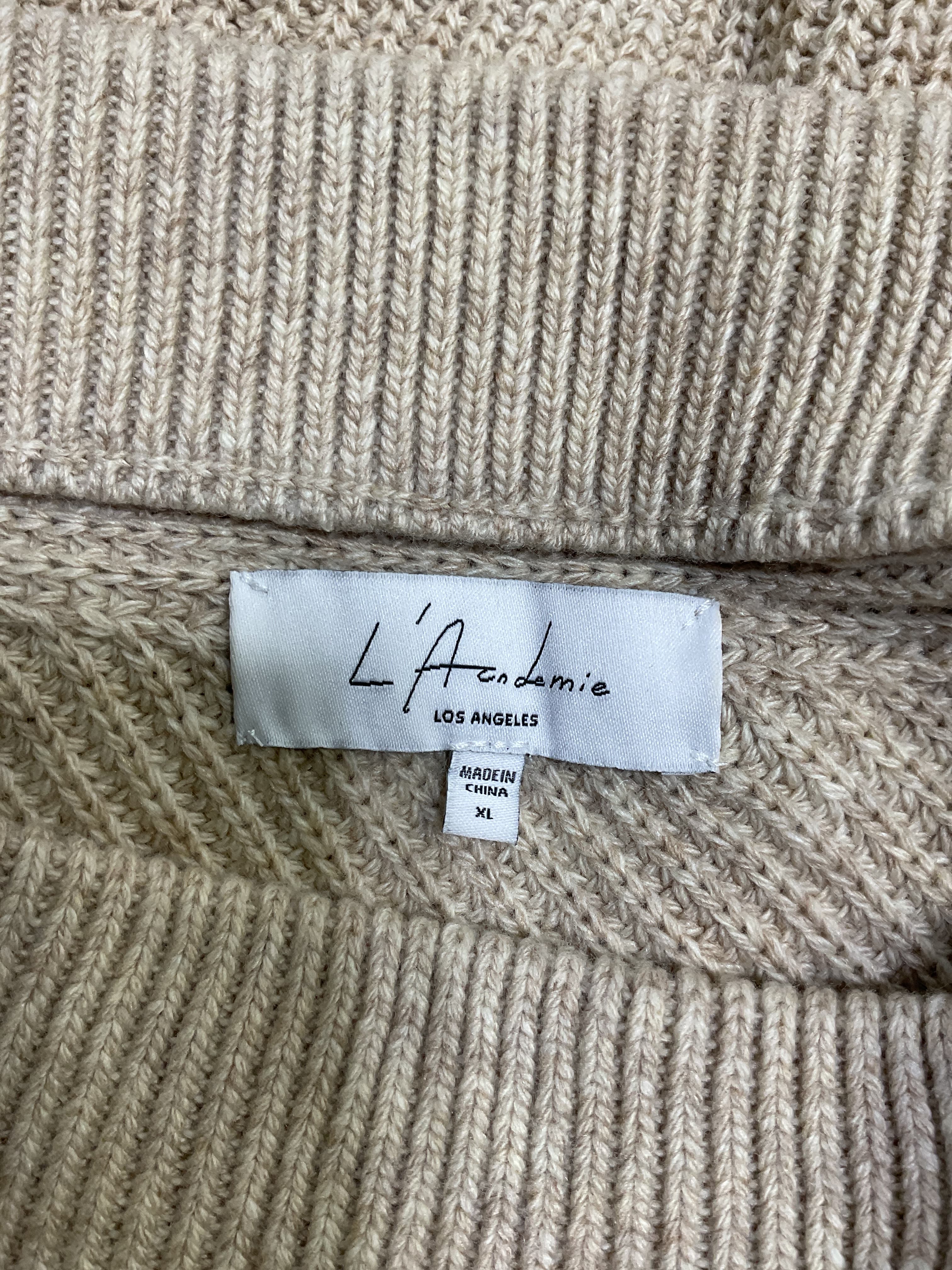 Feride One Shoulder Midi Dress In Oatmeal - Image 4