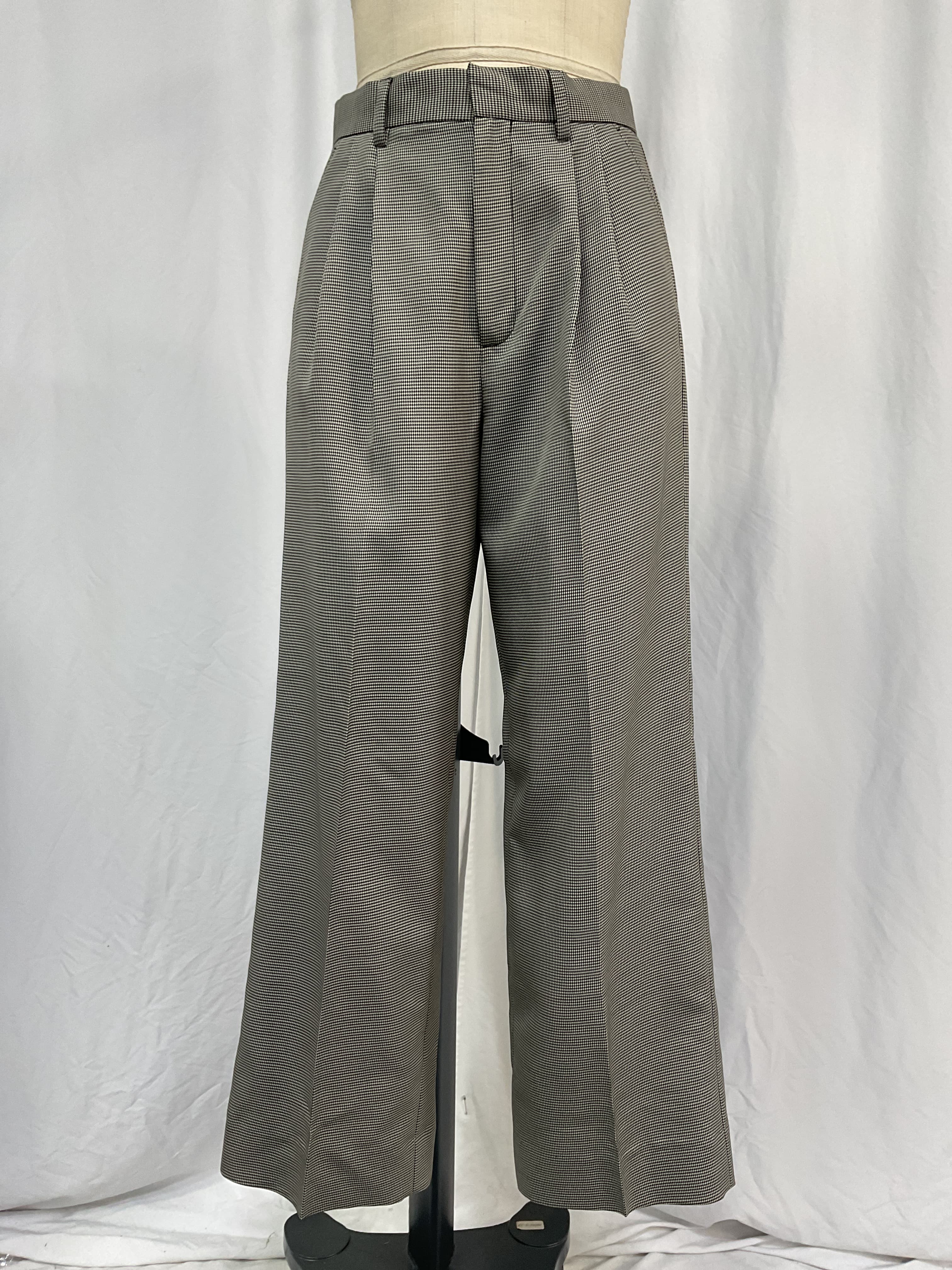 Carrie Pant - Black And White Mini Houndstooth - Image 4