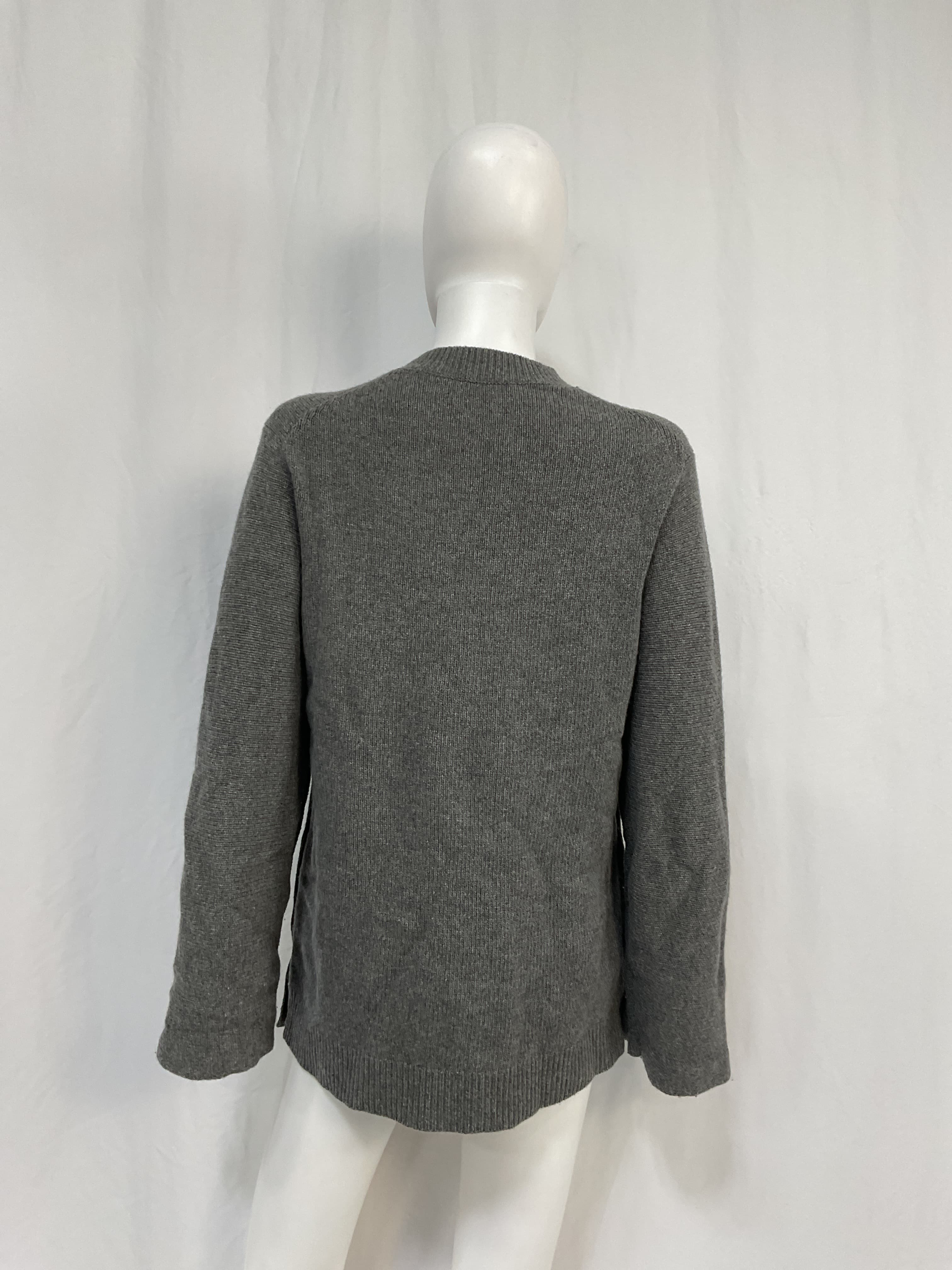 Button Detail Tunic Sweater - Image 2