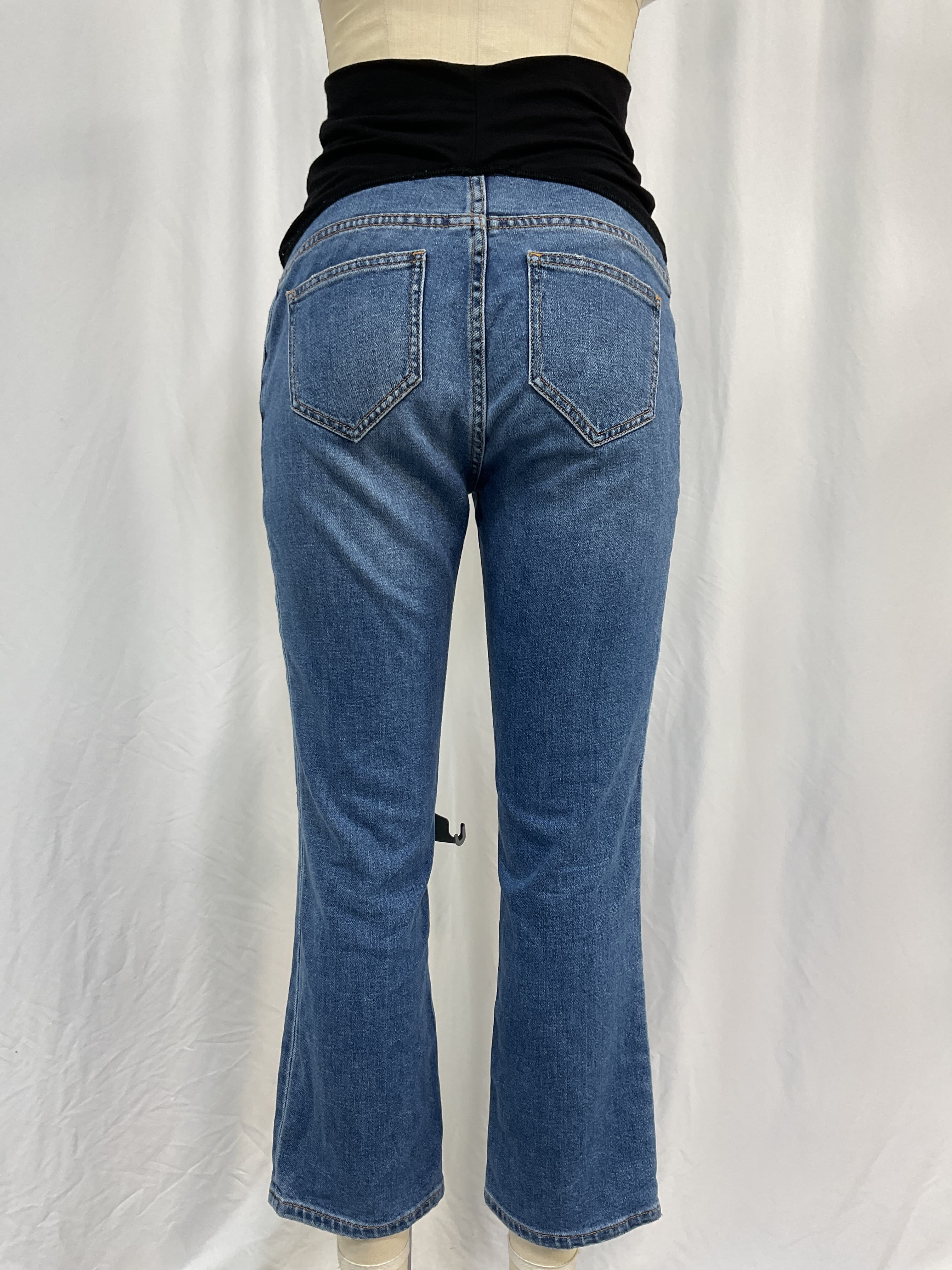 The Over The Bump Straight Maternity Jean - Image 2
