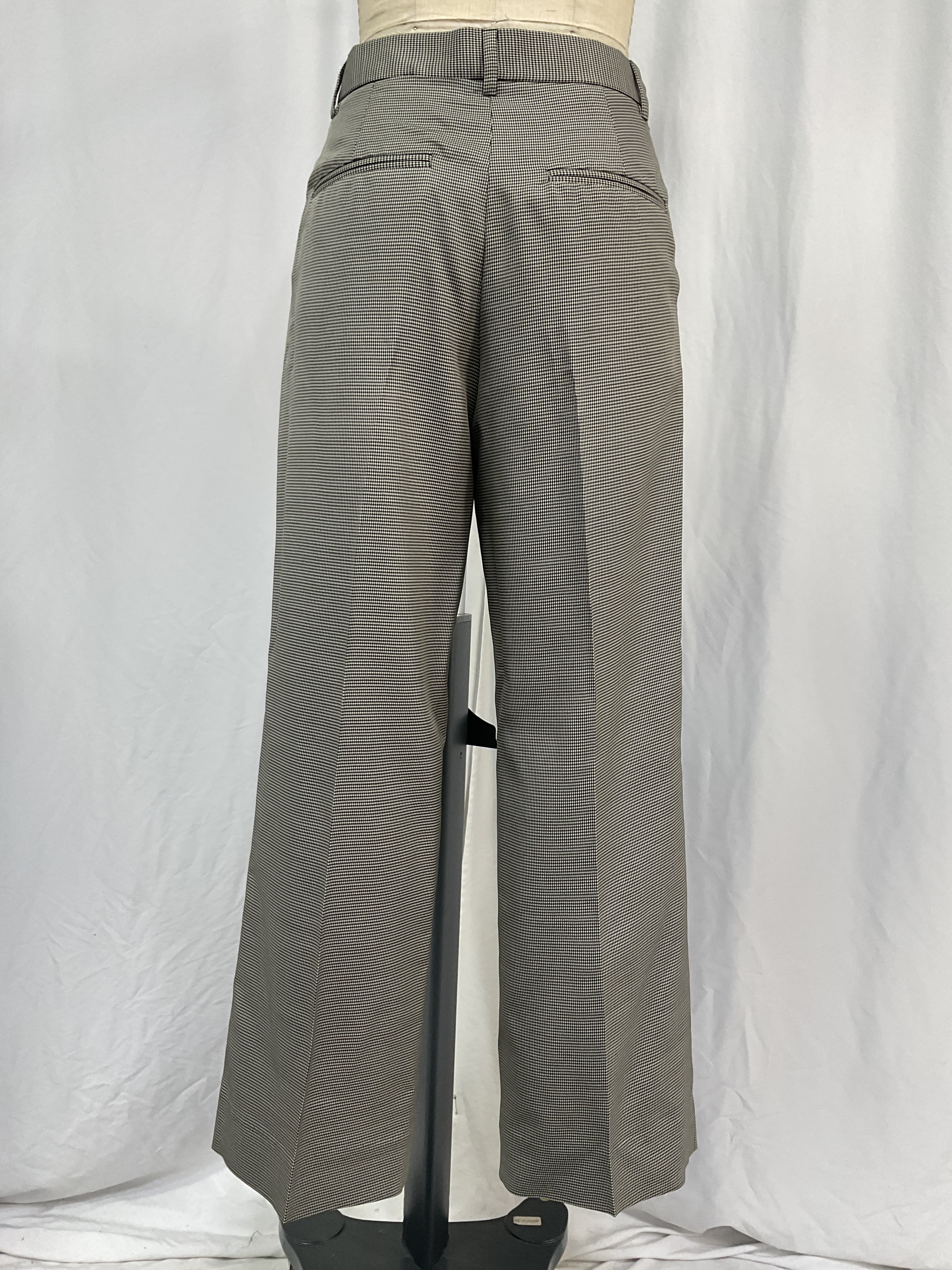 Carrie Pant - Black And White Mini Houndstooth - Image 2