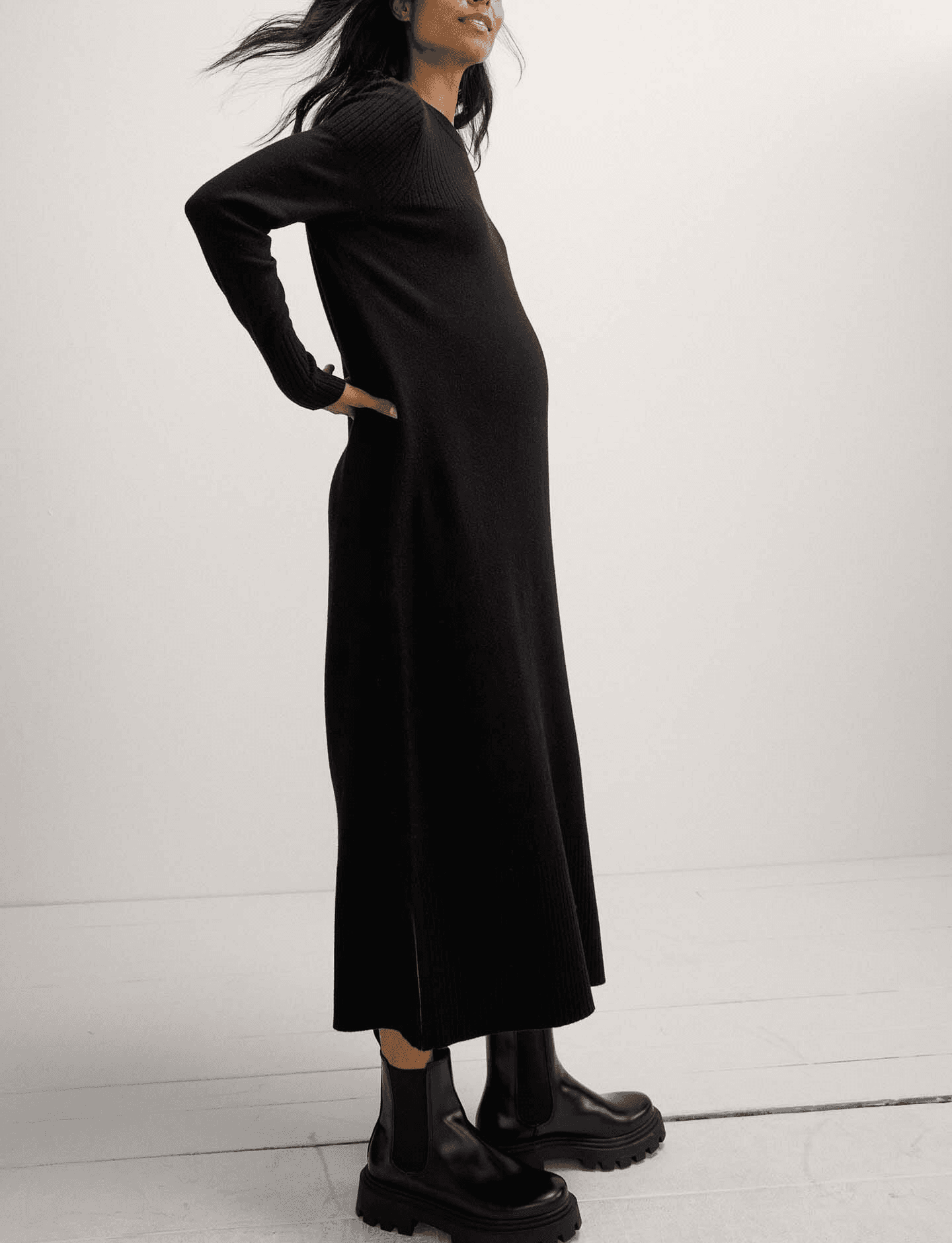 The Melissa Sweater Dress - Image 1