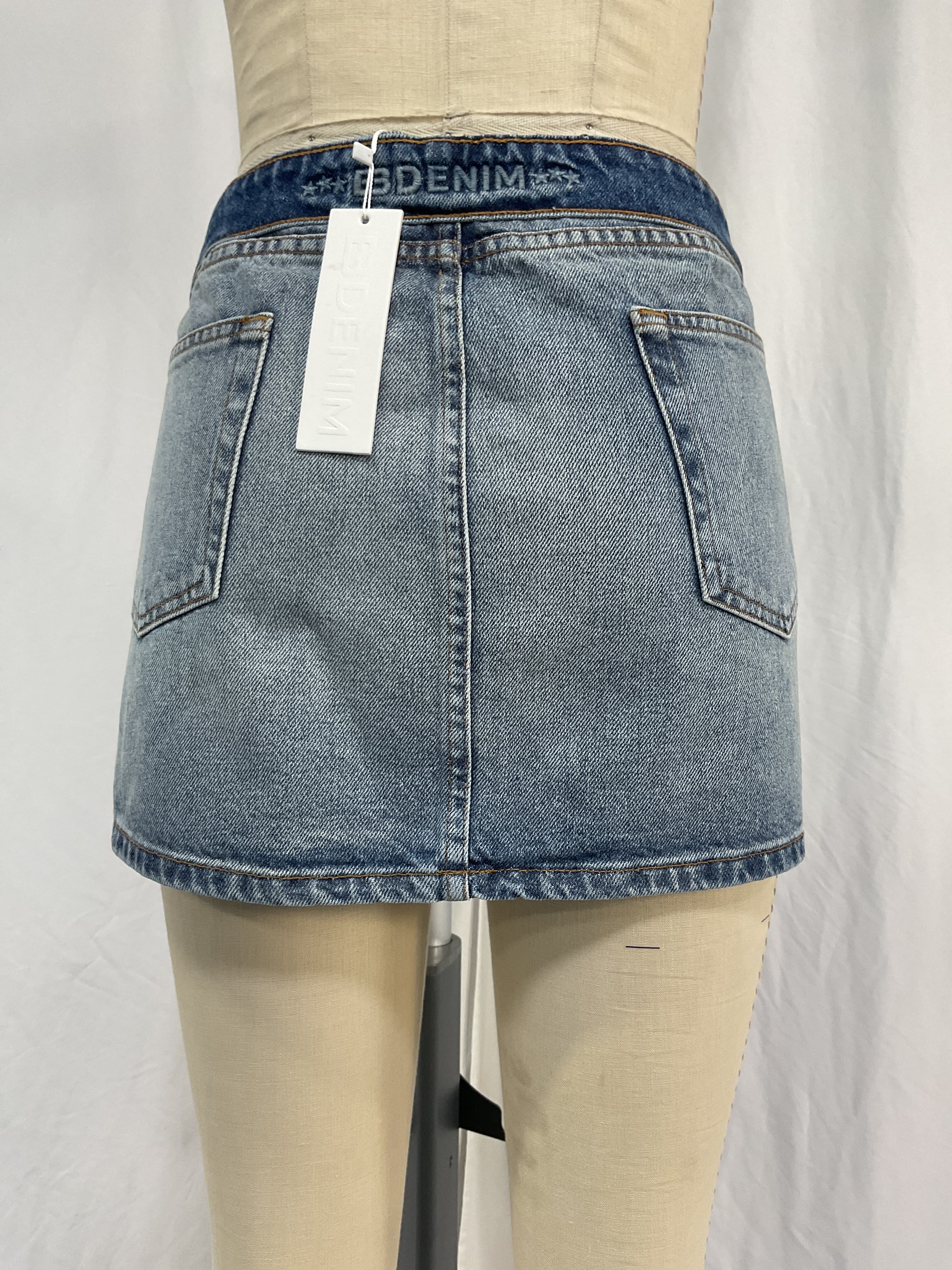 Madison Mini Skirt In Daphne - Image 3