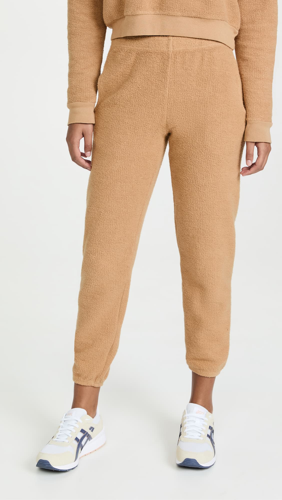 Teddy Fleece Slouchy Sweatpants - Image 1