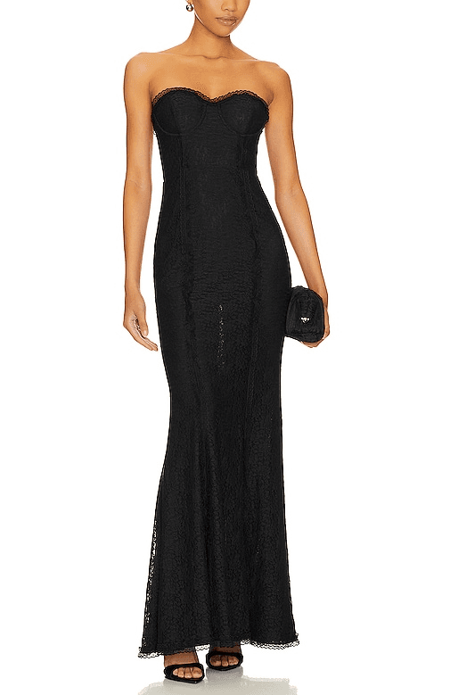 Mari Elena Gown In Black - Image 1