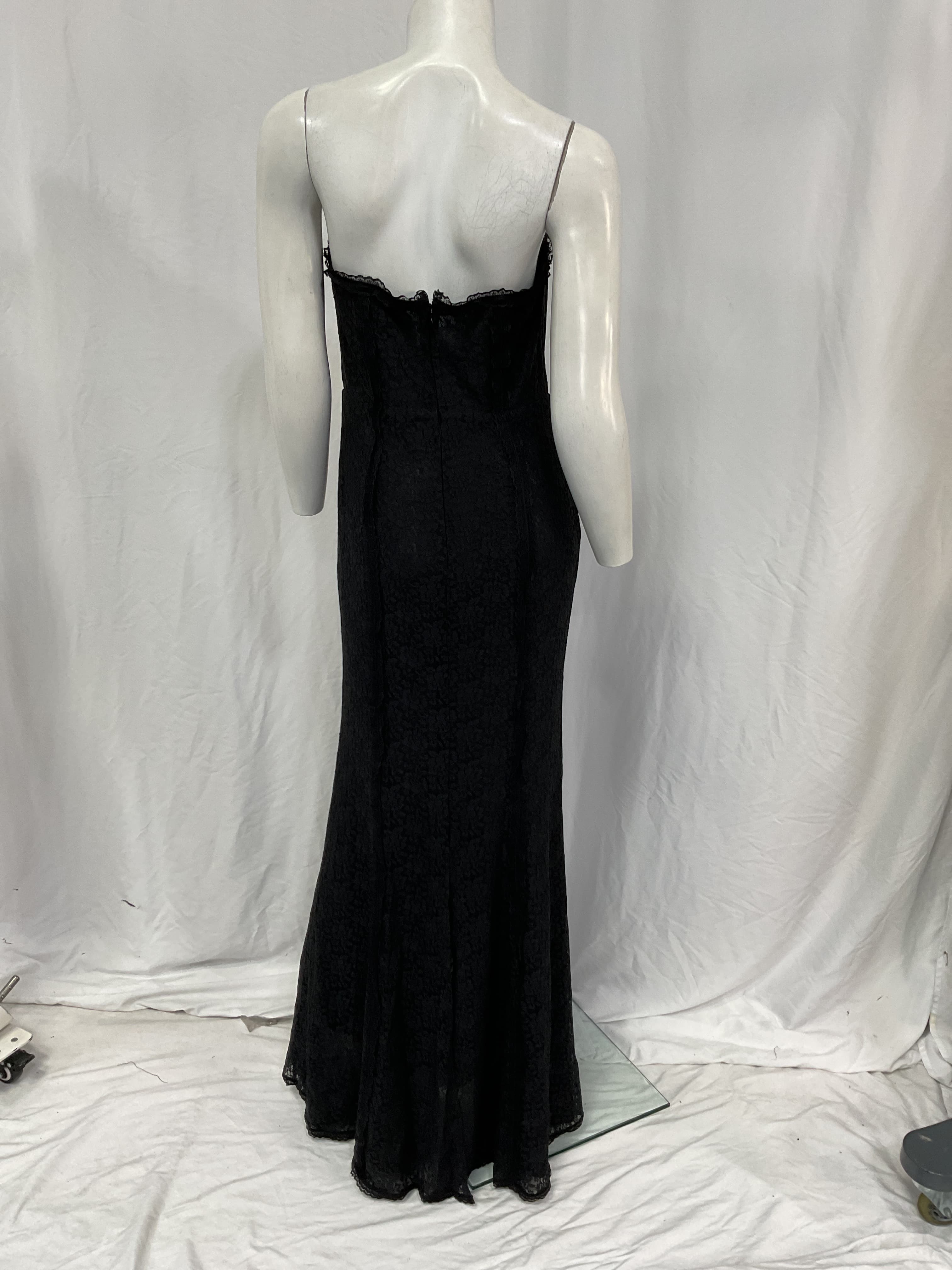 Mari Elena Gown In Black - Image 2