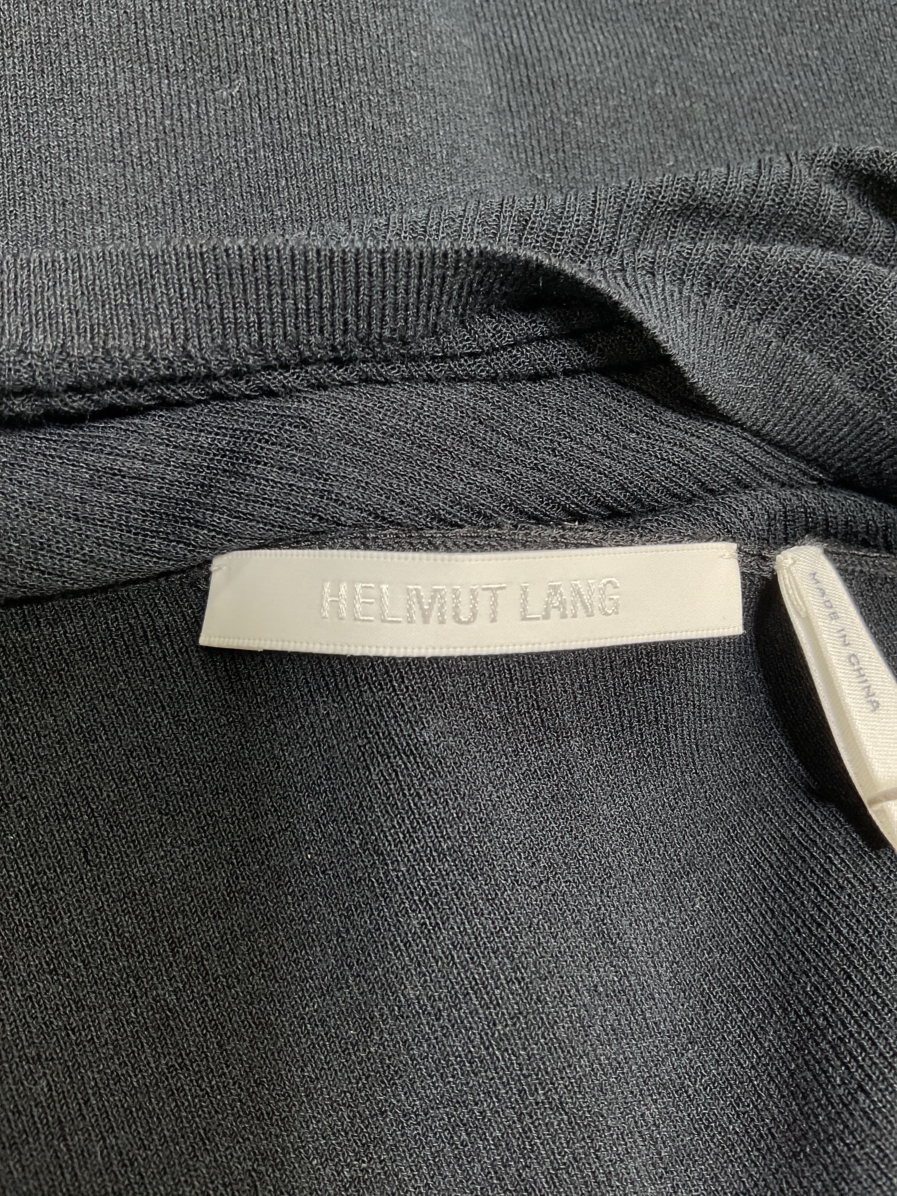 Long Sleeve Twist Top In Black - Image 4