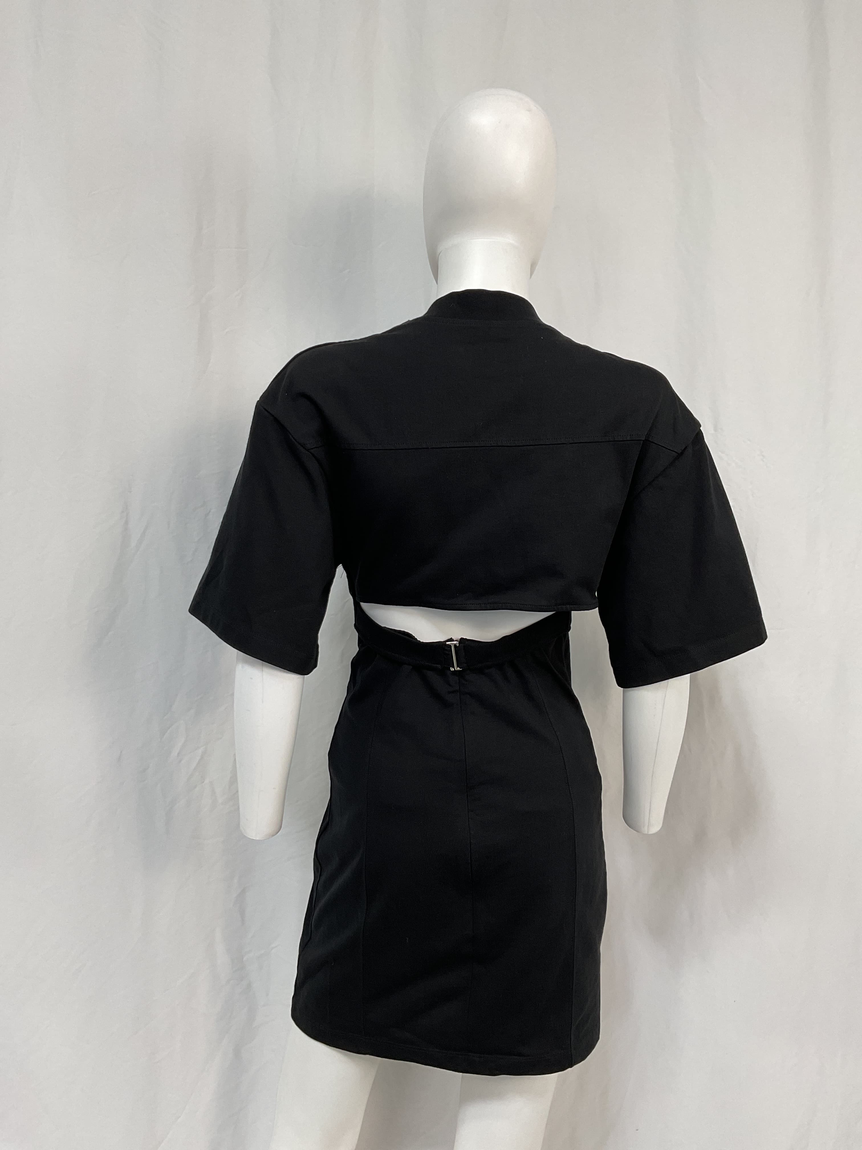 La Robe T-Shirt Bahia Dress In Black - Image 2