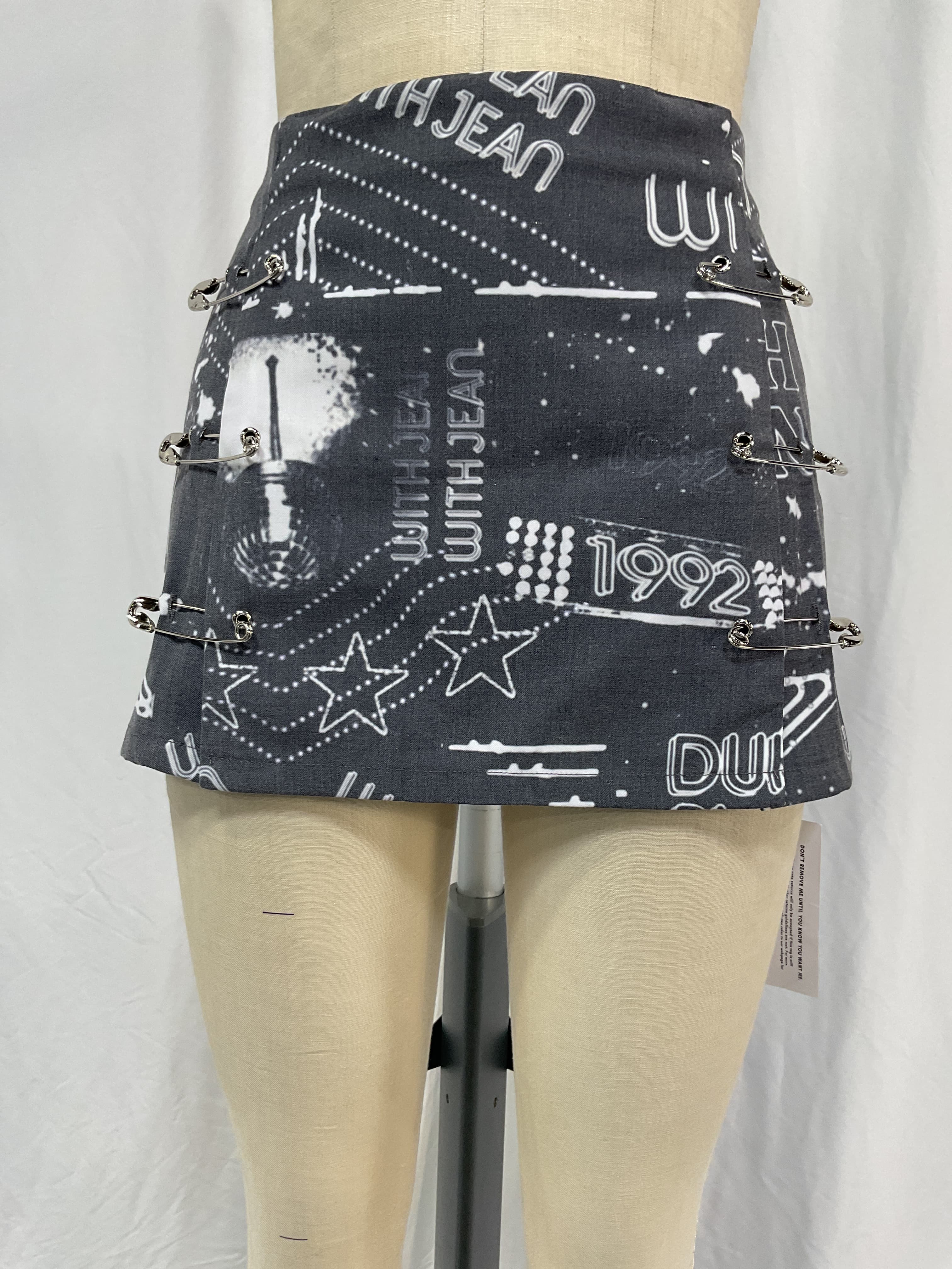 Safety Mini Skirt - Image 4