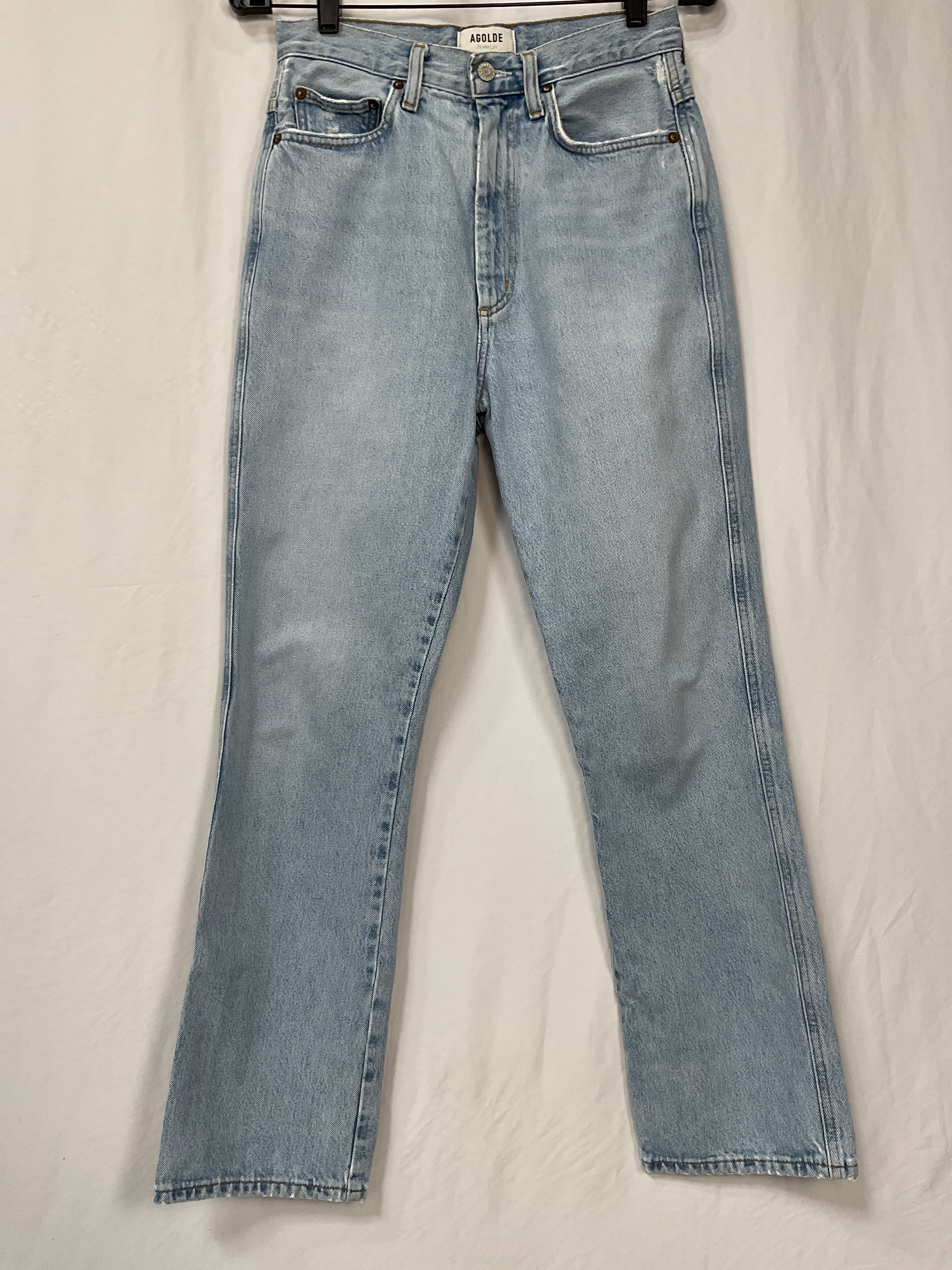 Pinch Waist High Rise Kick In Riptide - Image 3